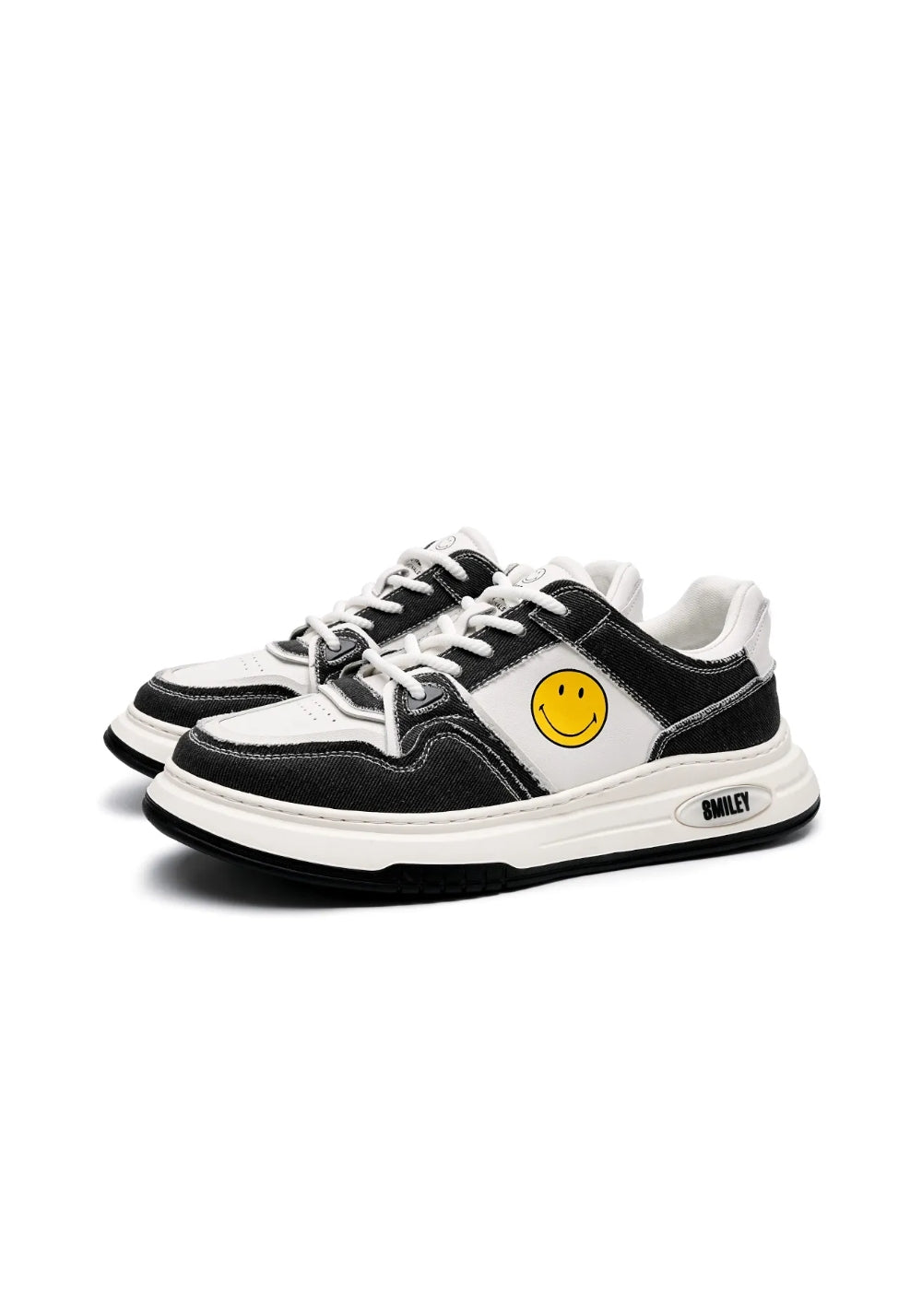 SMILEY丨Split Leather-Fabric Classic Skate Shoes - PSYLOS 1, SMILEY丨Split Leather-Fabric Classic Skate Shoes, Skate Shoes, SMILEY•JAPAN, PSYLOS 1