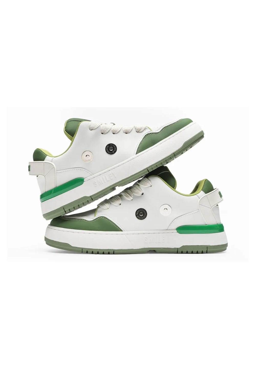 SMILEY丨Color-Block Leather Skate Shoes - PSYLOS 1, SMILEY丨Color-Block Leather Skate Shoes, Skate Shoes, SMILEY•JAPAN, PSYLOS 1