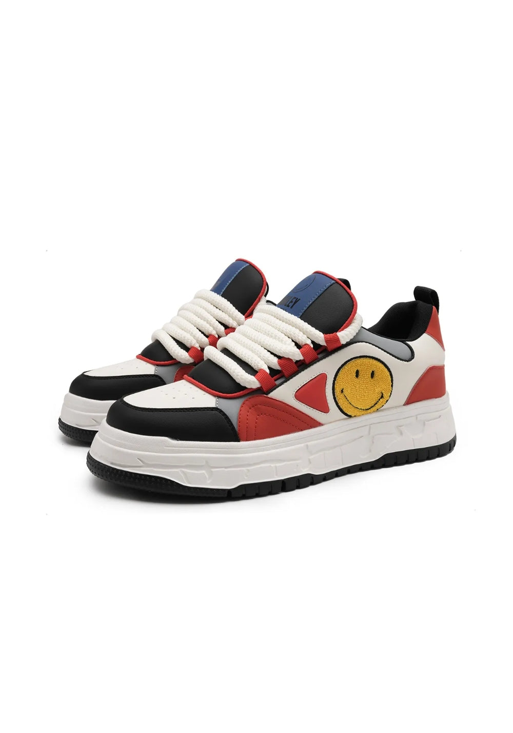 SMILEY丨Men's Synthetic Leather Foam-Sole Sneakers - PSYLOS 1, SMILEY丨Men's Synthetic Leather Foam-Sole Sneakers, Casual Sneakers, SMILEY•JAPAN, PSYLOS 1