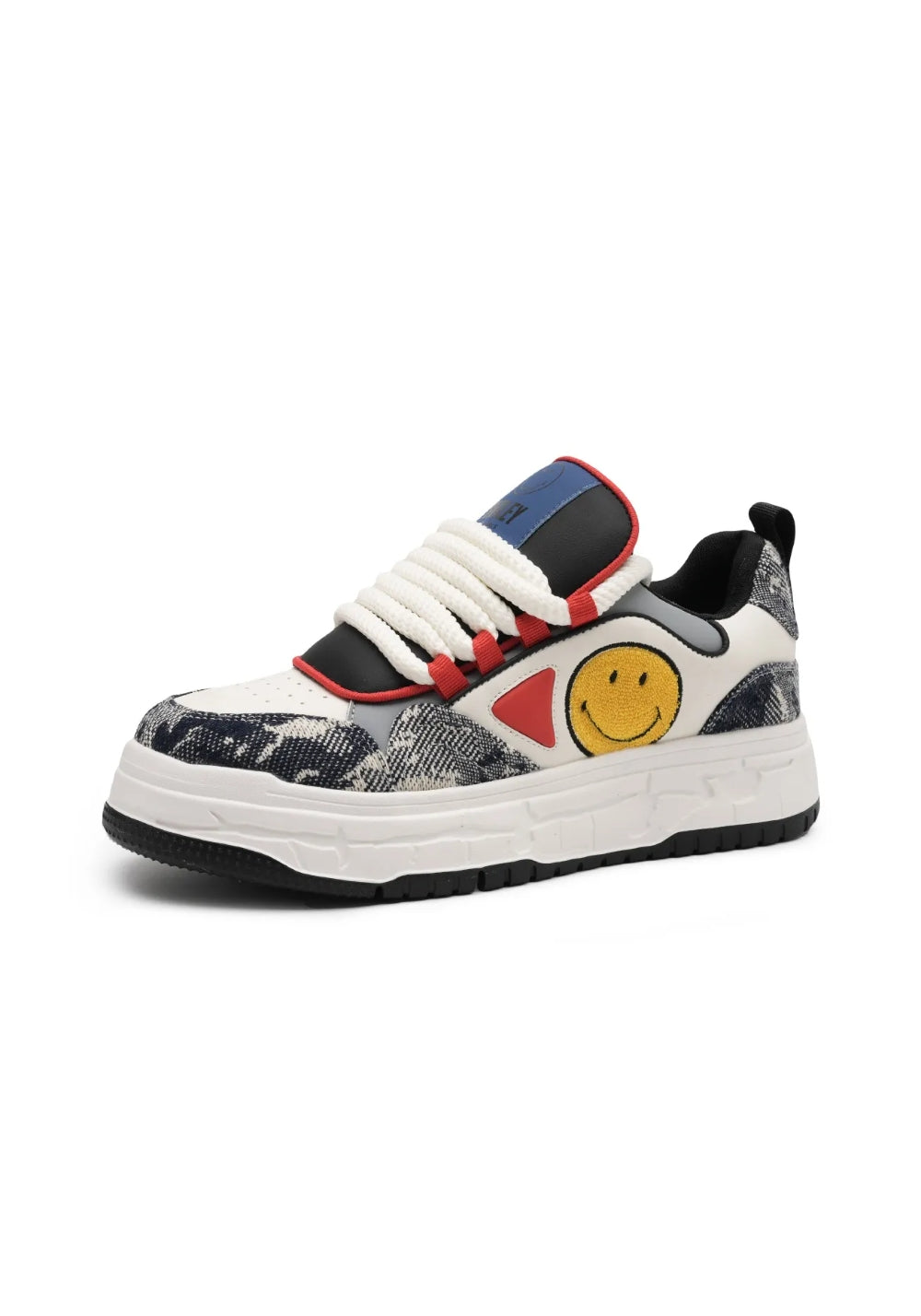 SMILEY丨Men's Synthetic Leather Foam-Sole Sneakers - PSYLOS 1, SMILEY丨Men's Synthetic Leather Foam-Sole Sneakers, Casual Sneakers, SMILEY•JAPAN, PSYLOS 1