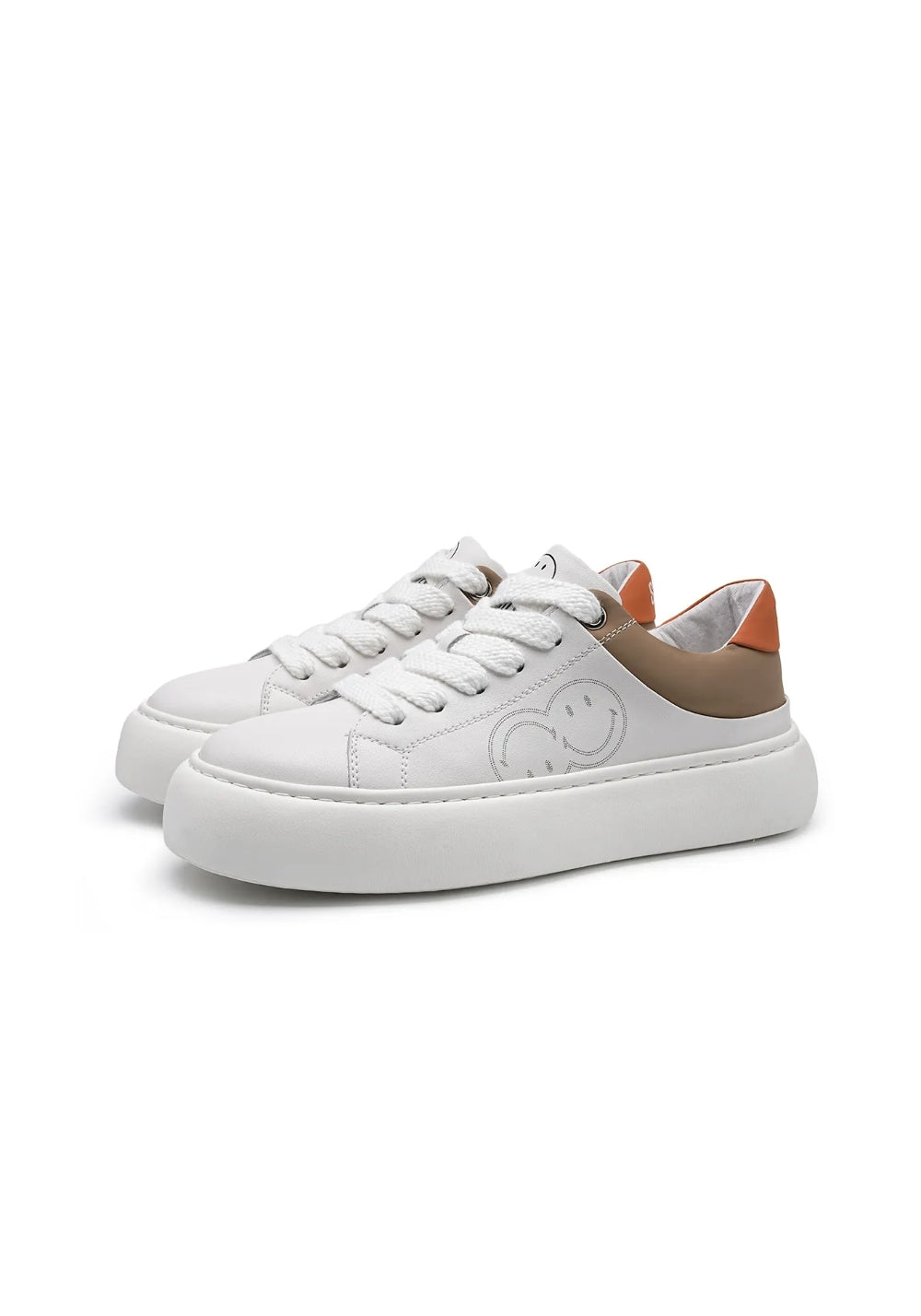 SMILEY丨Men's Lightweight Smiley Leather Sneakers - PSYLOS 1, SMILEY丨Men's Lightweight Smiley Leather Sneakers, Casual Sneakers, SMILEY•JAPAN, PSYLOS 1