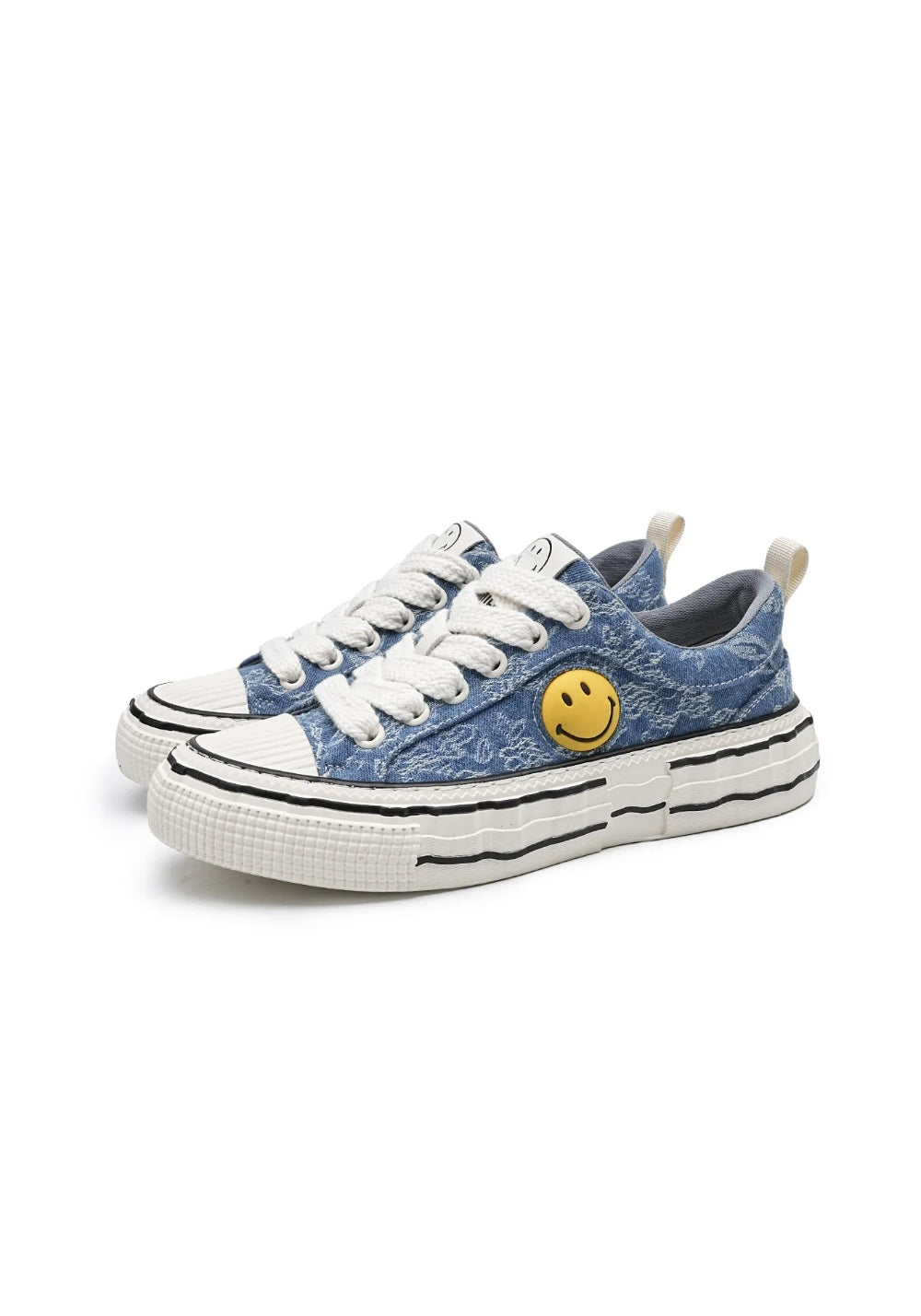 SMILEY丨Lightweight Smiley Pattern Canvas Shoes - PSYLOS 1, SMILEY丨Lightweight Smiley Pattern Canvas Shoes, Canvas Sneakers, SMILEY•JAPAN, PSYLOS 1