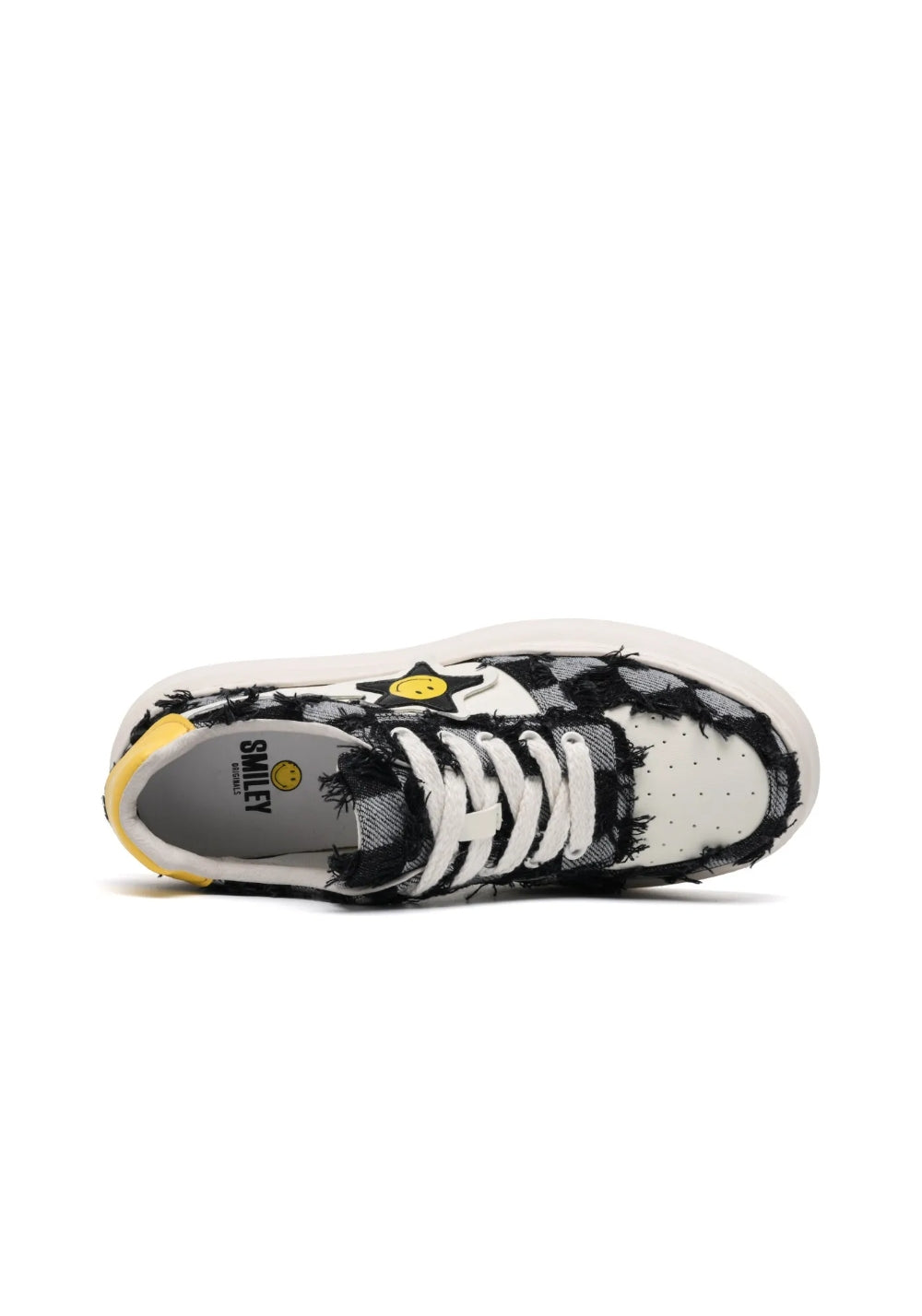 SMILEY丨Smiley Plaid Skate Shoes (Anti-Slip Thick Sole) - PSYLOS 1, SMILEY丨Smiley Plaid Skate Shoes (Anti-Slip Thick Sole), Skate Shoes, SMILEY•JAPAN, PSYLOS 1