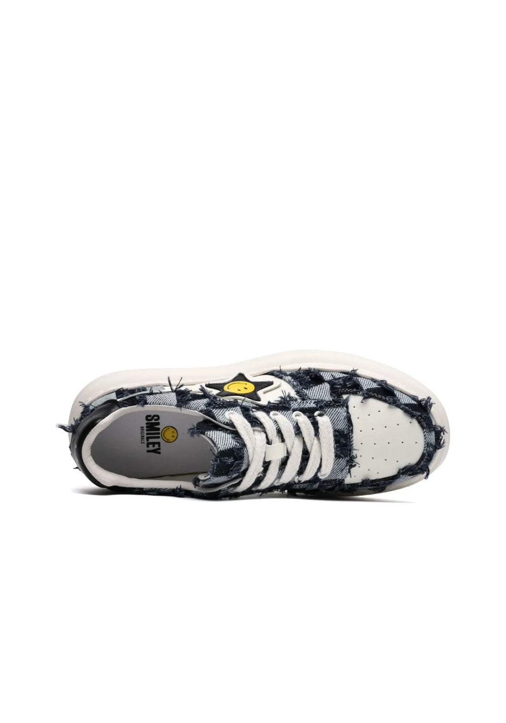 SMILEY丨Smiley Plaid Skate Shoes (Anti-Slip Thick Sole) - PSYLOS 1, SMILEY丨Smiley Plaid Skate Shoes (Anti-Slip Thick Sole), Skate Shoes, SMILEY•JAPAN, PSYLOS 1