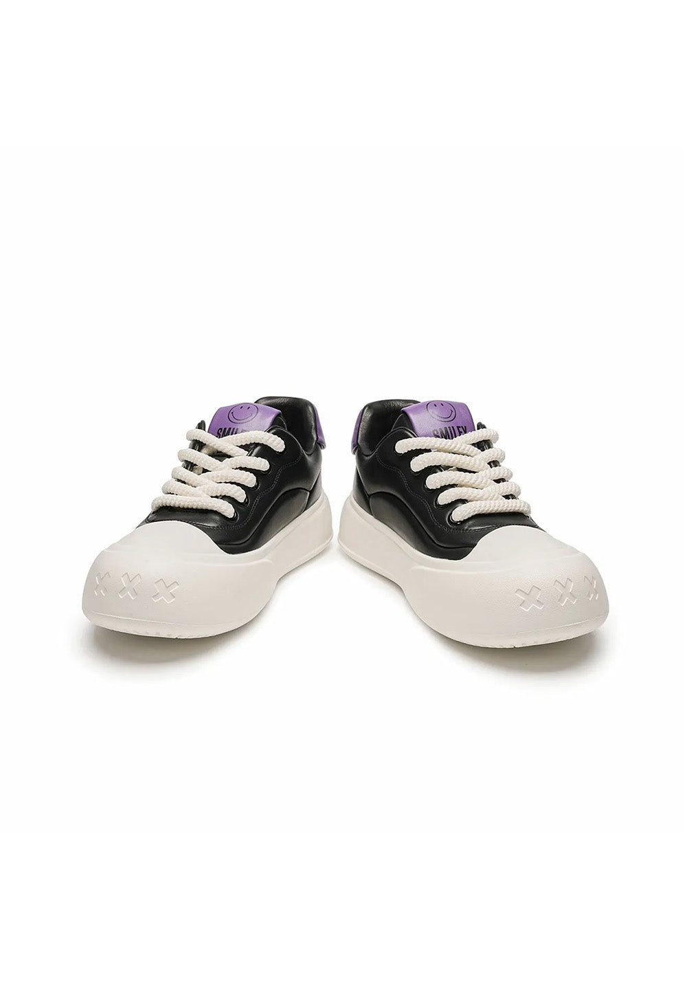 SMILEY丨Split Leather French Smiley Slip-Ons (Low-Top) - PSYLOS 1, SMILEY丨Split Leather French Smiley Slip-Ons (Low-Top), Chunky Sneakers, SMILEY•JAPAN, PSYLOS 1