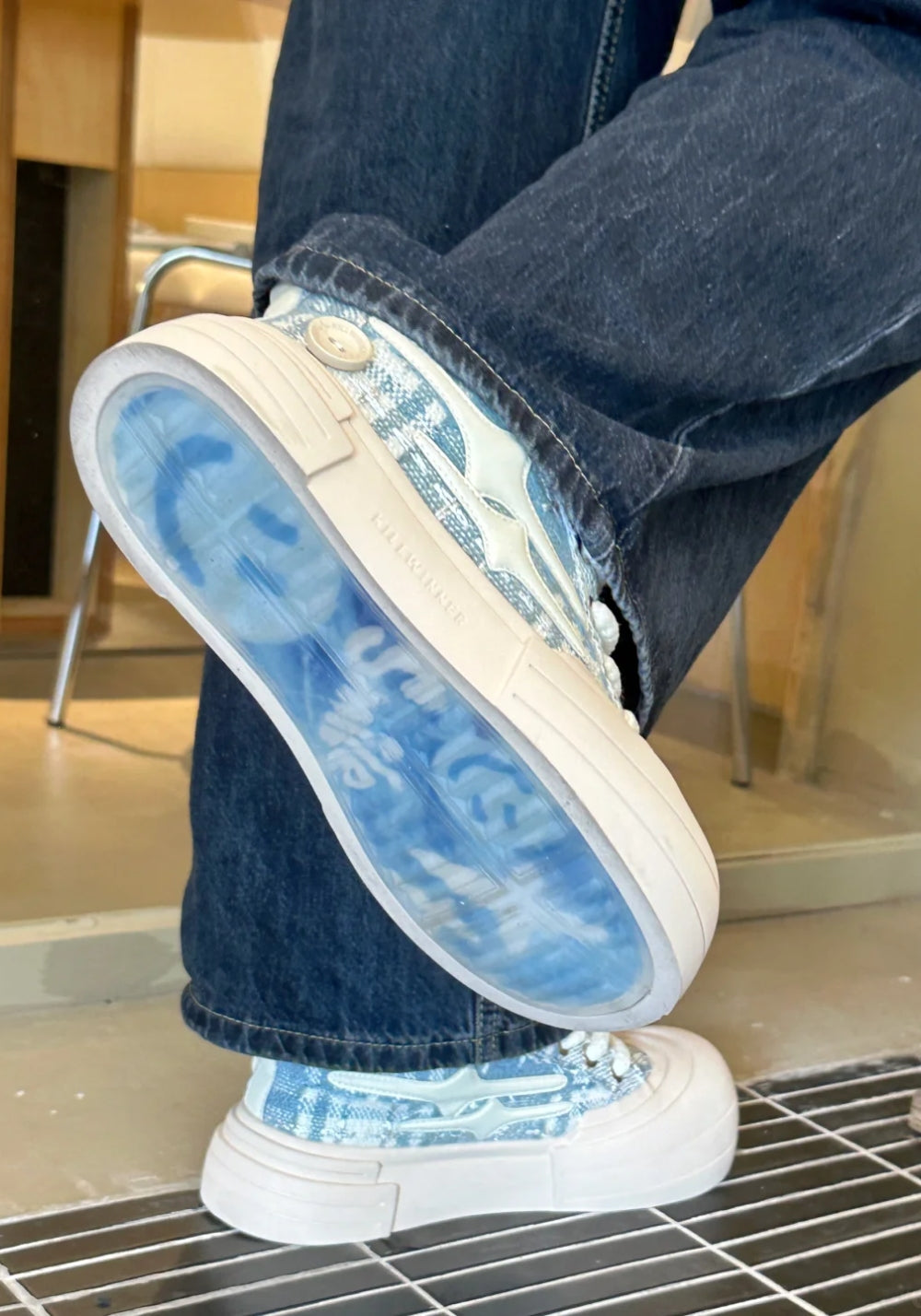 KILLWINNER丨Smile Life Sneaker - Blue - PSYLOS 1, KILLWINNER丨Smile Life Sneaker - Blue, Chunky Sneakers, KILLWINNER•JAPAN, PSYLOS 1