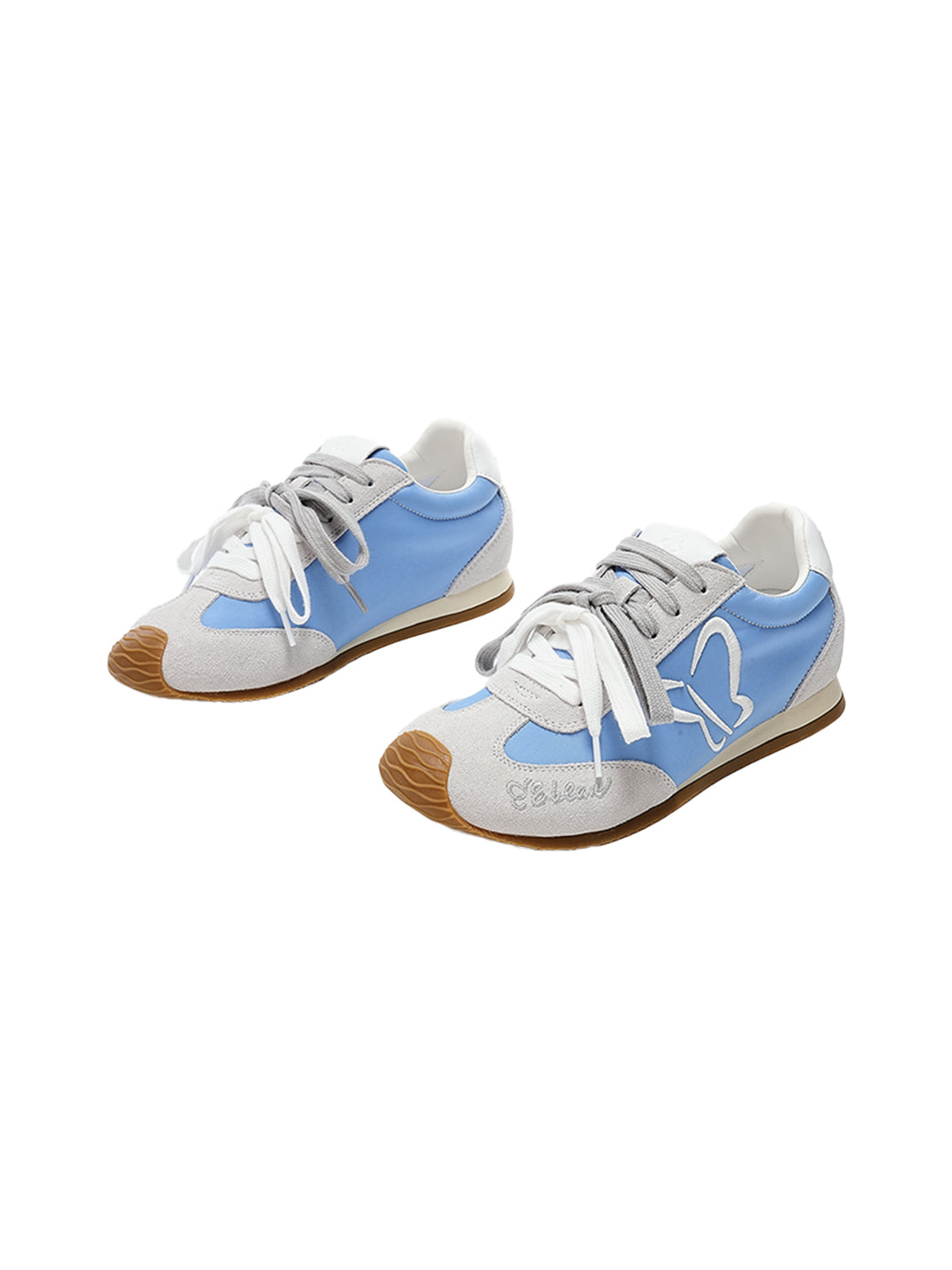 EBLAN丨Two-Tone Lace Retro Leather Training Shoes - PSYLOS 1, EBLAN丨Two-Tone Lace Retro Leather Training Shoes, Shoes, EBLAN, PSYLOS 1