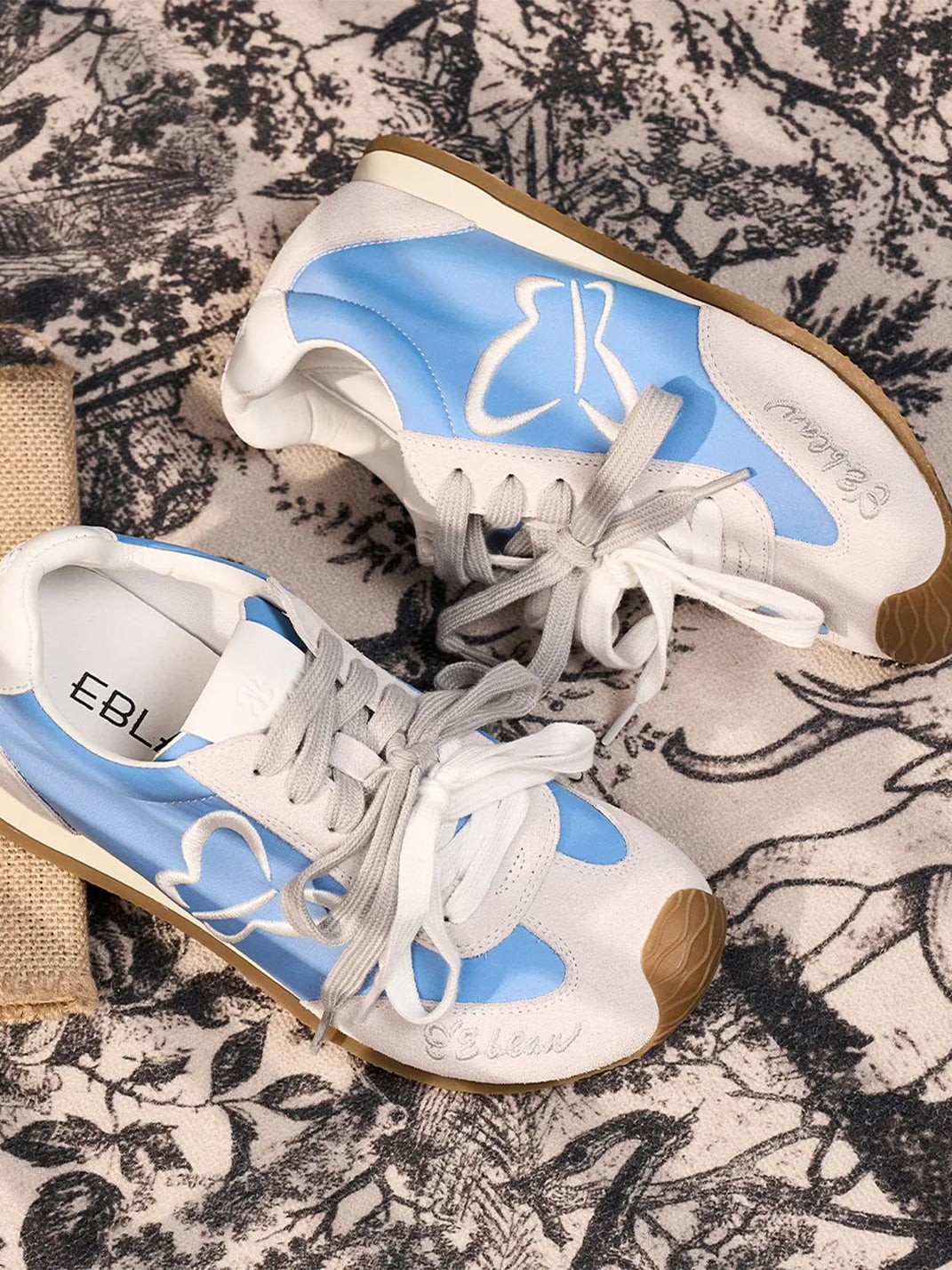 EBLAN丨Two-Tone Lace Retro Leather Training Shoes - PSYLOS 1, EBLAN丨Two-Tone Lace Retro Leather Training Shoes, Shoes, EBLAN, PSYLOS 1