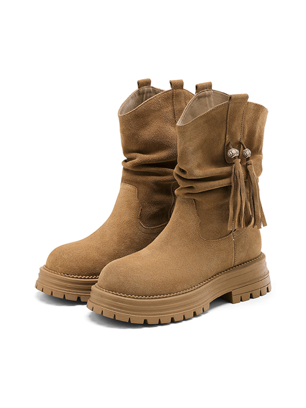 C.BANNER丨Retro British Style Leather Short Boots - PSYLOS 1, C.BANNER丨Retro British Style Leather Short Boots, Shoes, C.BANNER, PSYLOS 1