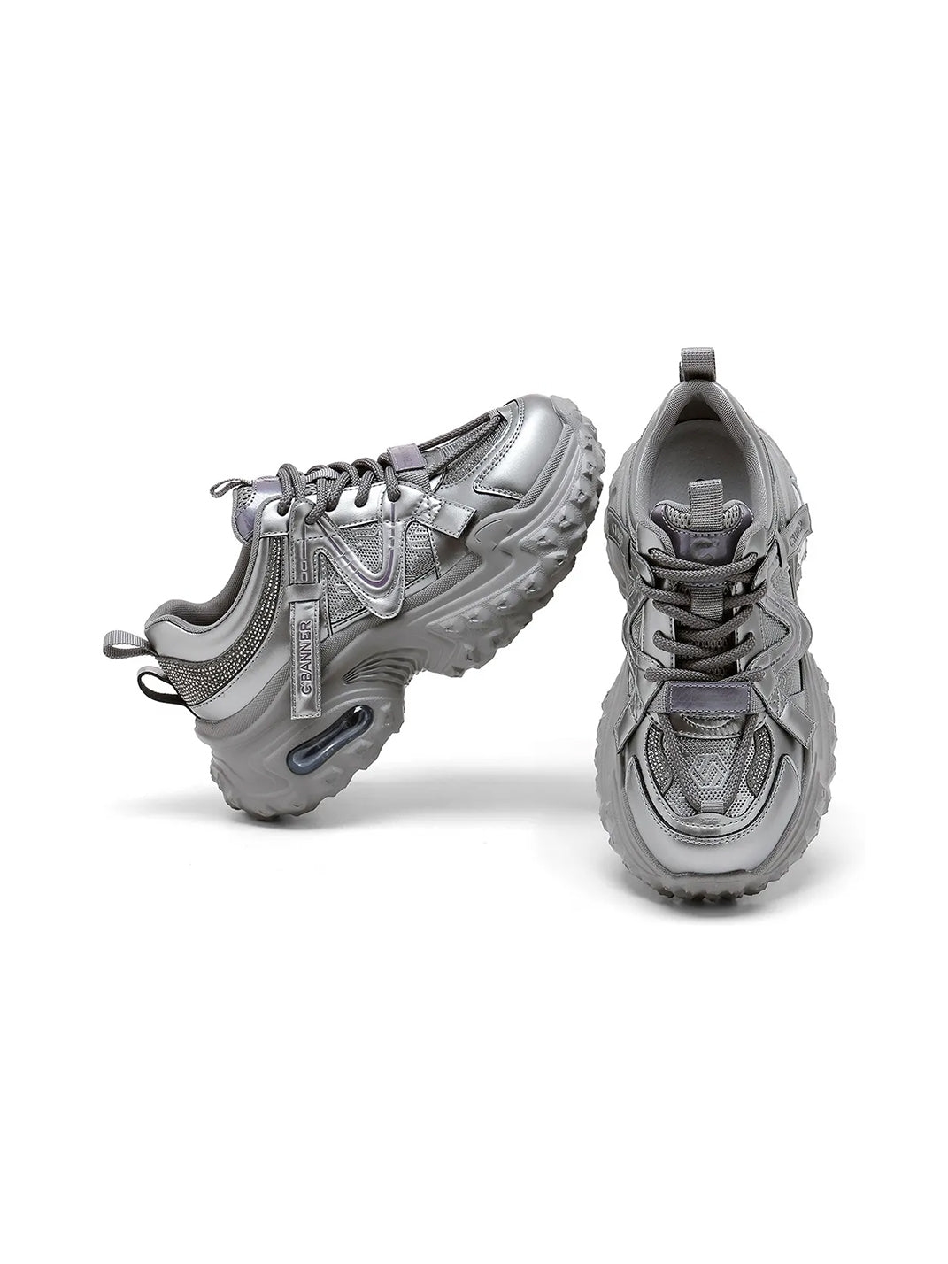 C.BANNER丨Chunky Low-Top Dad Sneakers Casual Wear - PSYLOS 1, C.BANNER丨Chunky Low-Top Dad Sneakers Casual Wear, Shoes, C.BANNER, PSYLOS 1