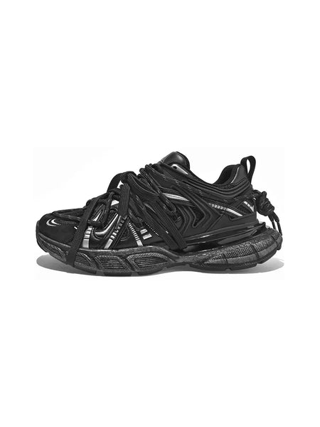 MASON GARMENTS | “Dazzle" Double Laced Chunky Fashion Sneaker-Extra Lace - PSYLOS 1, MASON GARMENTS | “Dazzle" Double Laced Chunky Fashion Sneaker-Extra Lace, Unisex Shoes, MASON GARMENTS, PSYLOS 1