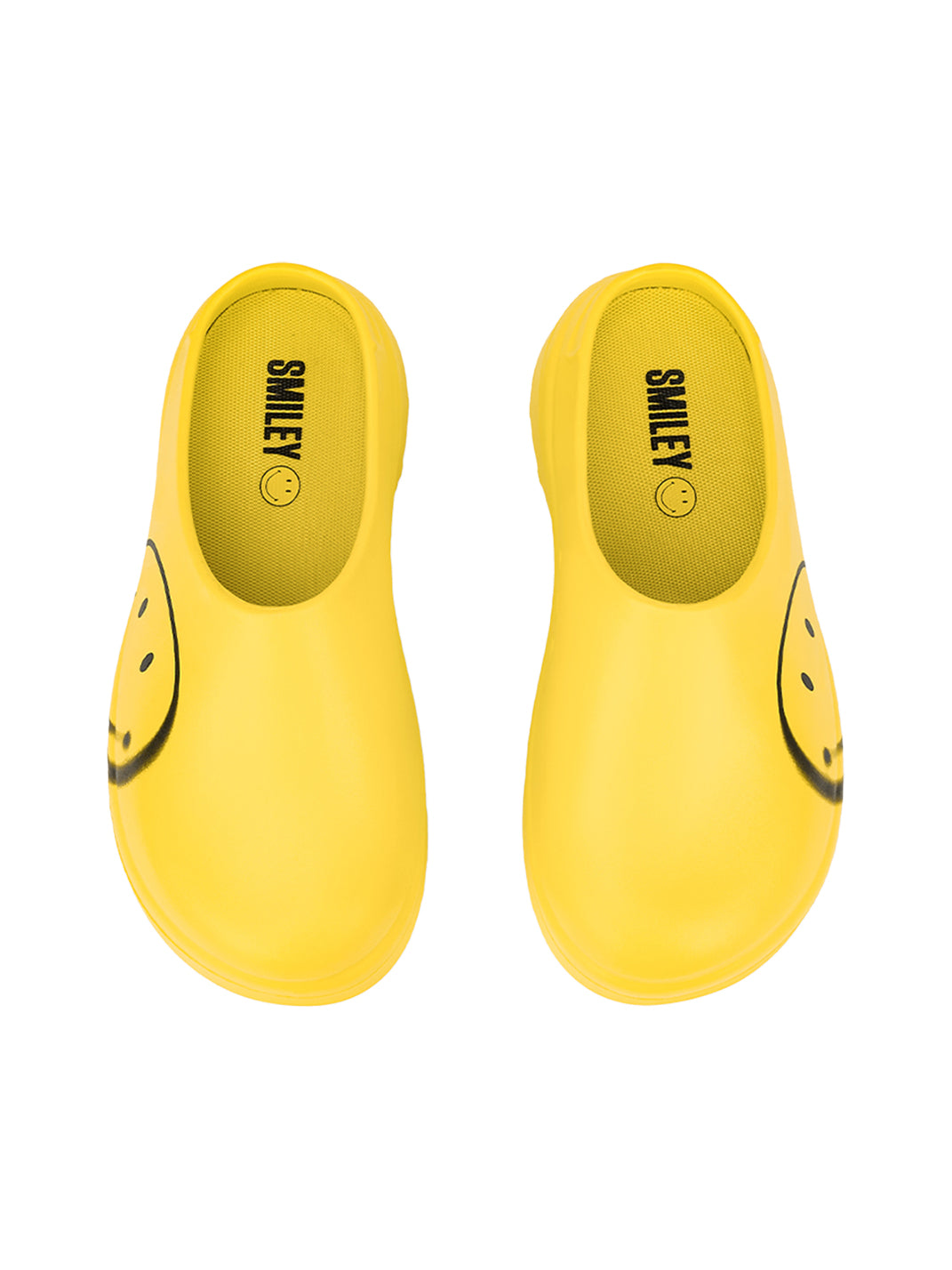 SMILEY | Yellow Slip-On Platform Chef Shoes - PSYLOS 1, SMILEY | Yellow Slip-On Platform Chef Shoes, Sandals, SMILEY•JAPAN, PSYLOS 1