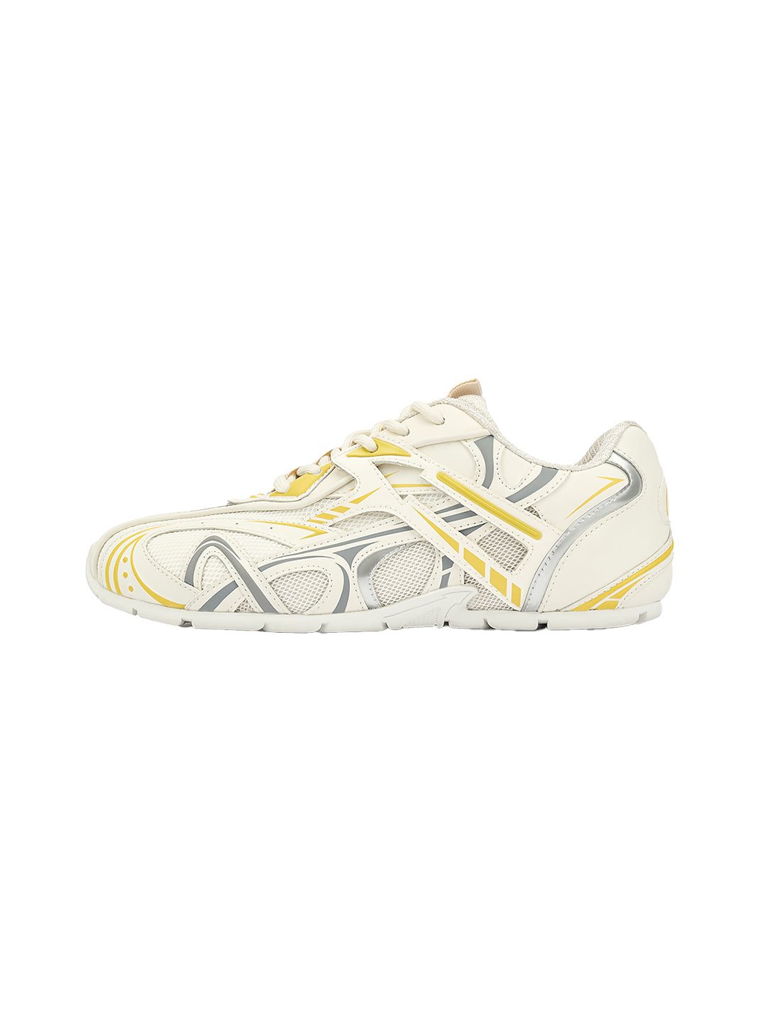 NEXT IMPULSIVE |  Techwear Trainer Sneaker -White&Yellow - PSYLOS 1, NEXT IMPULSIVE |  Techwear Trainer Sneaker -White&Yellow, Retro Trainers, NEXT IMPULSIVE, PSYLOS 1