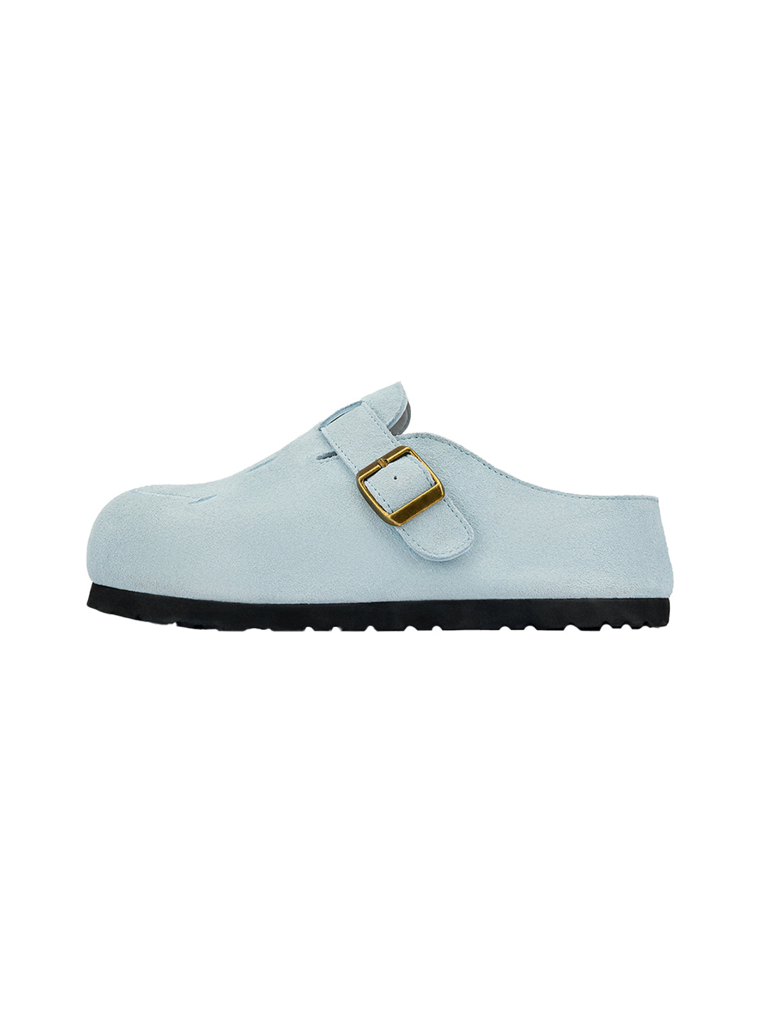 SMILEY | Smiley Platform Slip-On Buckle Slides-Blue - PSYLOS 1, SMILEY | Smiley Platform Slip-On Buckle Slides-Blue, Slippers, SMILEY•JAPAN, PSYLOS 1