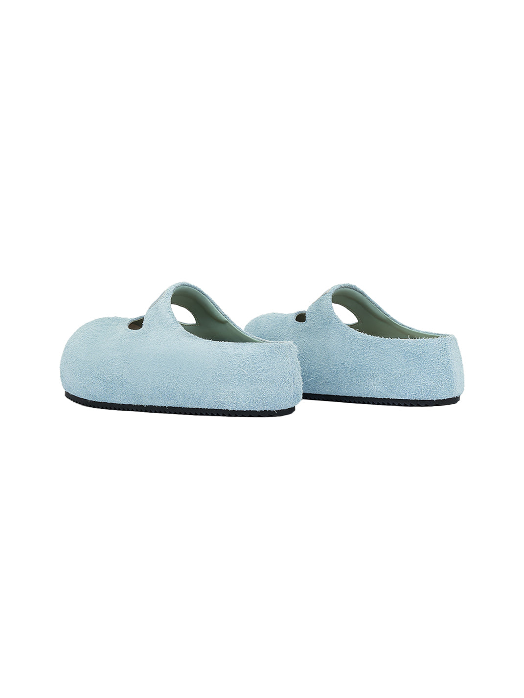 SMILEY | Blue Slip-On Mary Jane Mules - PSYLOS 1, SMILEY | Blue Slip-On Mary Jane Mules, Slippers, SMILEY•JAPAN, PSYLOS 1