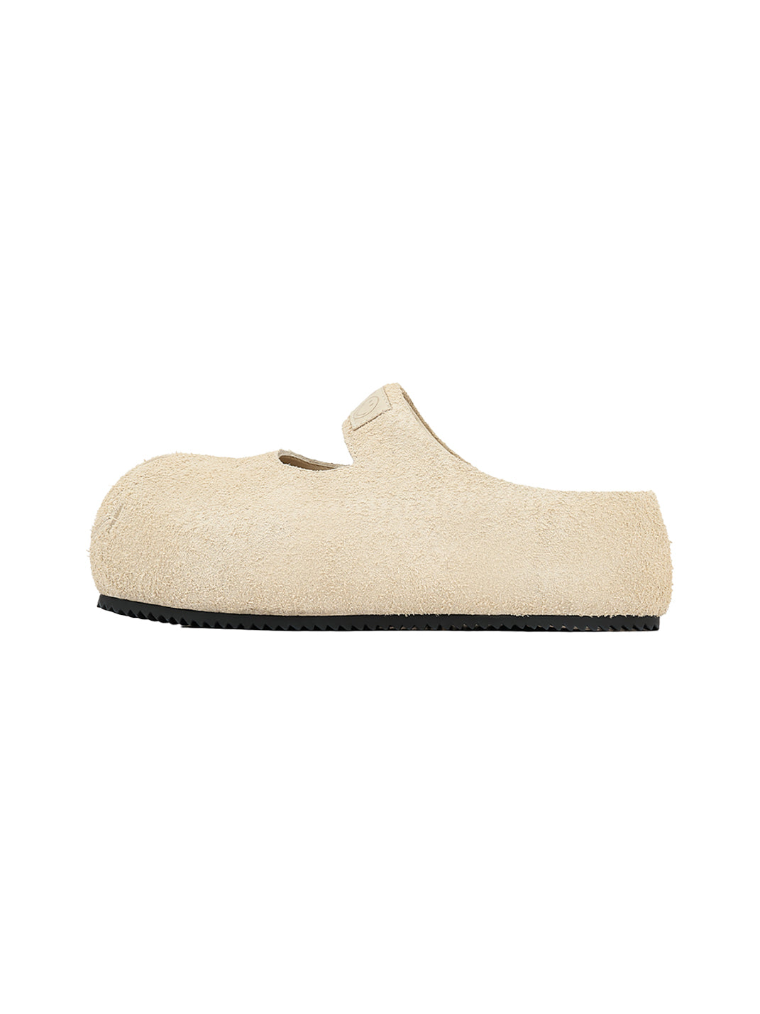 SMILEY | Beige Slip-On Mary Jane Mules - PSYLOS 1, SMILEY | Beige Slip-On Mary Jane Mules, Slippers, SMILEY•JAPAN, PSYLOS 1