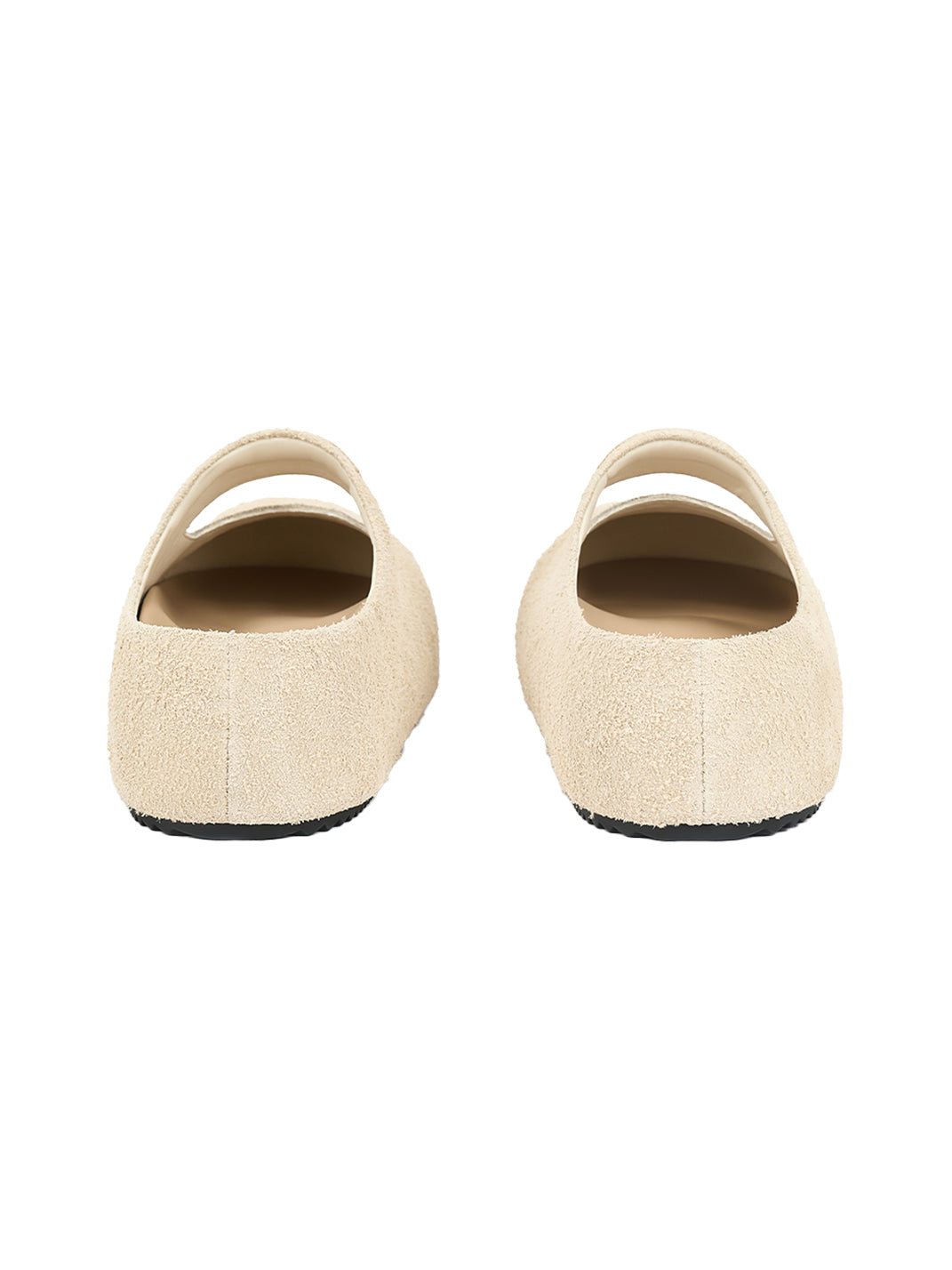 SMILEY | Beige Slip-On Mary Jane Mules - PSYLOS 1, SMILEY | Beige Slip-On Mary Jane Mules, Slippers, SMILEY•JAPAN, PSYLOS 1