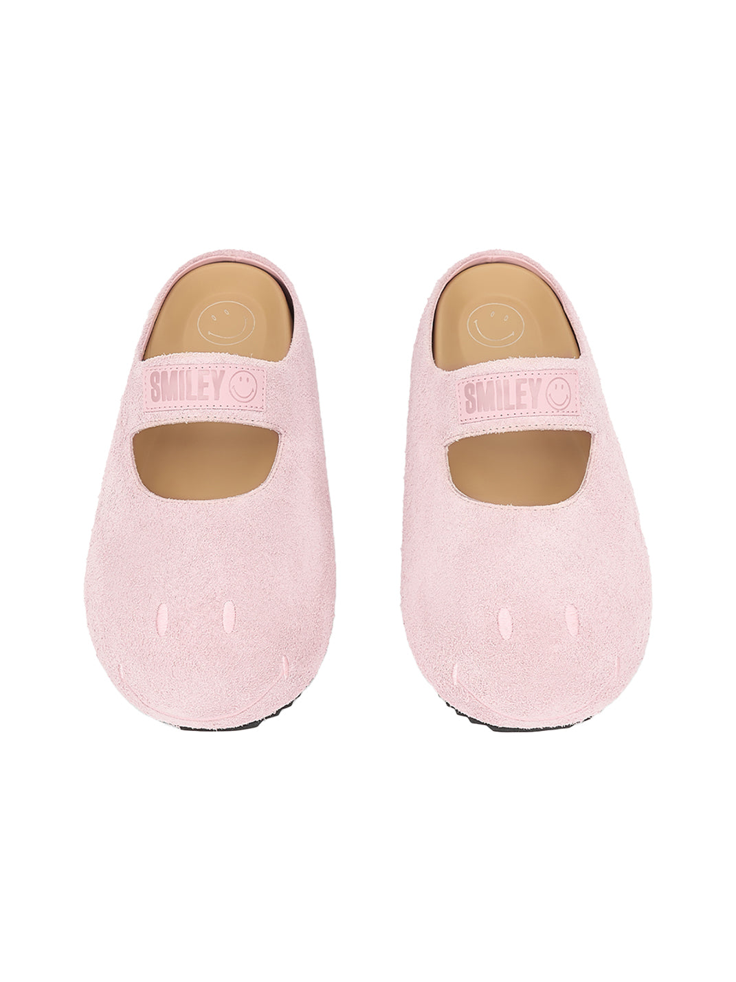 SMILEY | Pink Slip-On Mary Jane Mules - PSYLOS 1, SMILEY | Pink Slip-On Mary Jane Mules, Slippers, SMILEY•JAPAN, PSYLOS 1