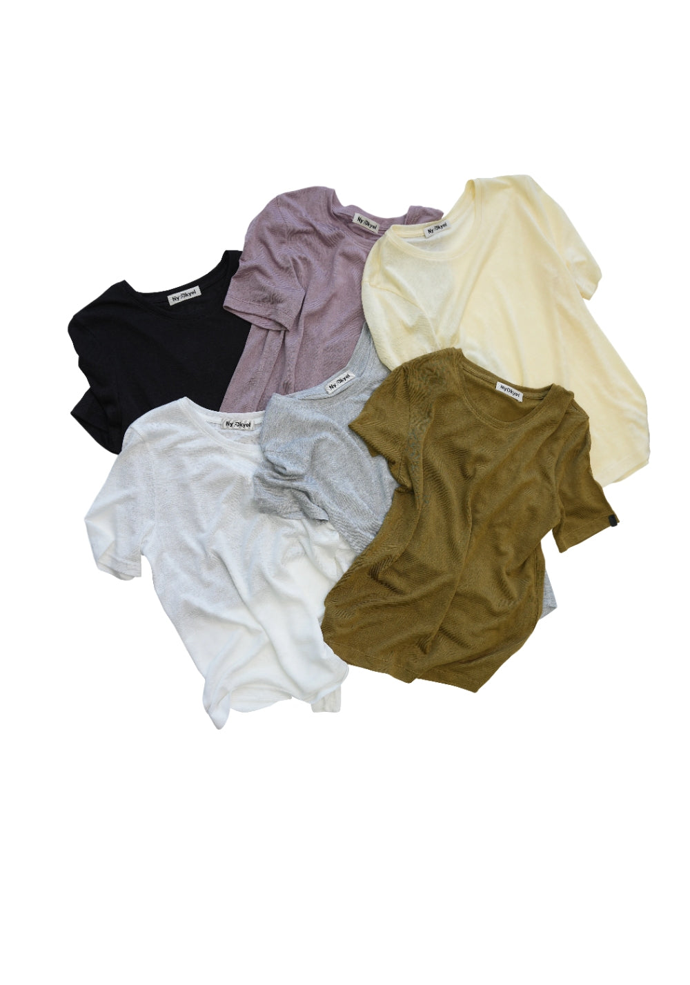 NyDkyel丨Lightweight Knit Tee - Dropped Shoulder Fit-Yellow - PSYLOS 1, NyDkyel丨Lightweight Knit Tee - Dropped Shoulder Fit-Yellow, Shirts, NyDkyel, PSYLOS 1