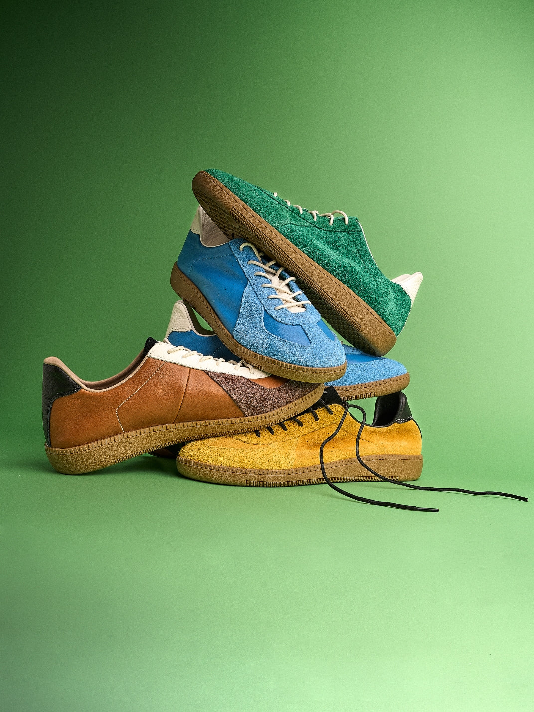 NEXT IMPULSIVE丨Halo Retro Sneakers - Spring Edition(Green) - PSYLOS 1, NEXT IMPULSIVE丨Halo Retro Sneakers - Spring Edition(Green), Retro Trainers, NEXT IMPULSIVE•JAPAN, PSYLOS 1