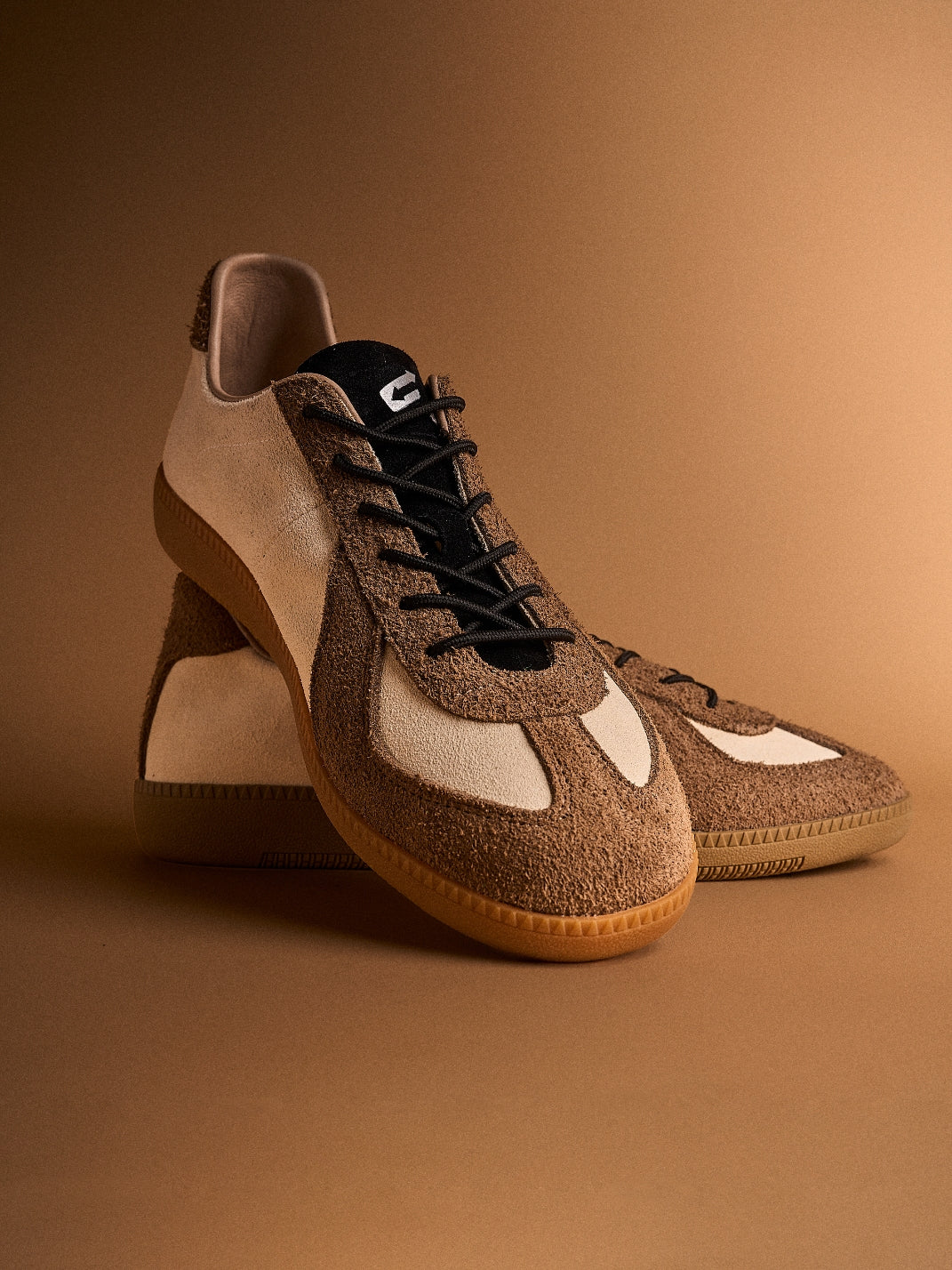 NEXT IMPULSIVE丨Halo Retro Sneakers - Spring Edition(White&Brown) - PSYLOS 1, NEXT IMPULSIVE丨Halo Retro Sneakers - Spring Edition(White&Brown), Retro Trainers, NEXT IMPULSIVE•JAPAN, PSYLOS 1