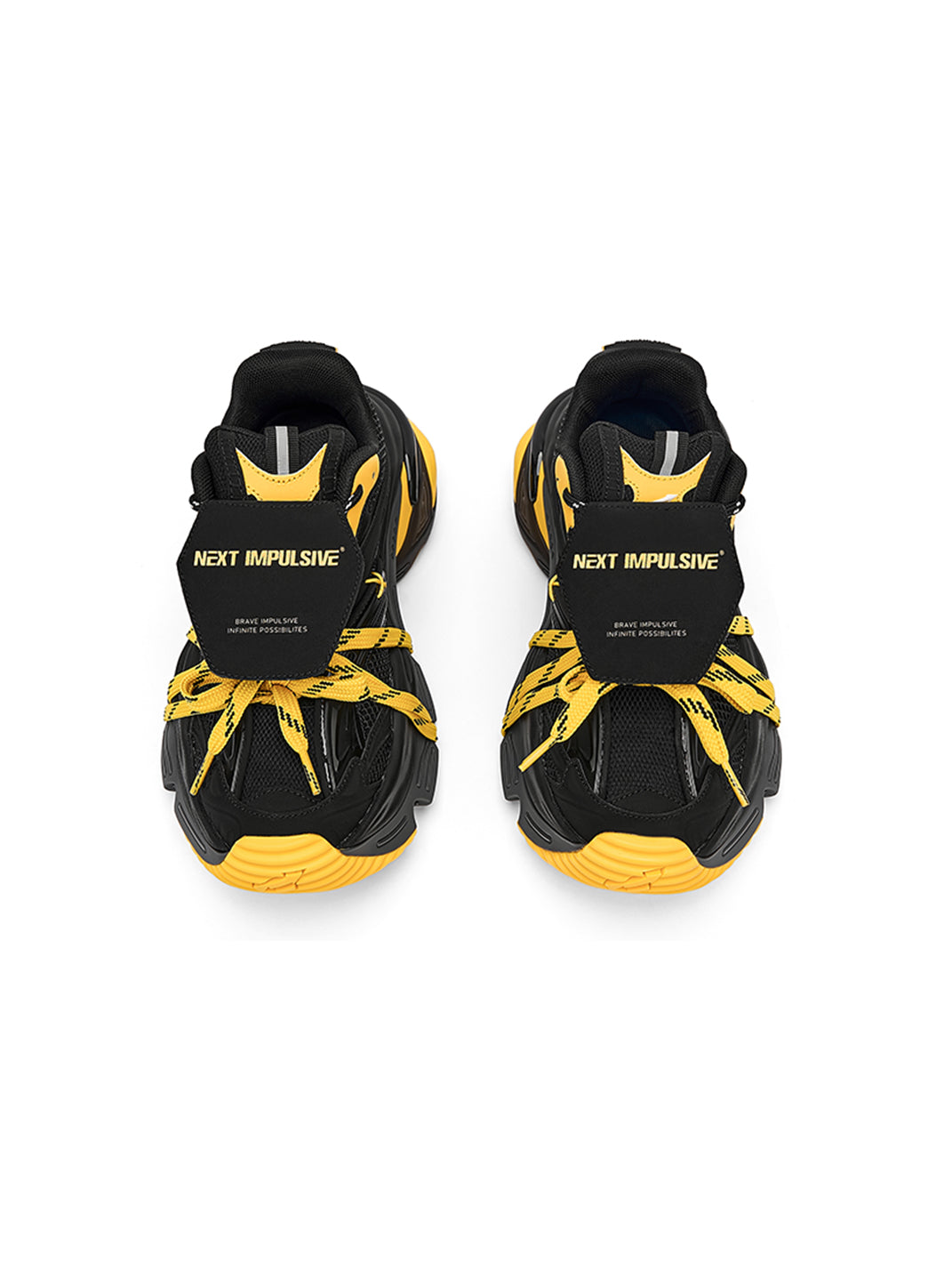 NEXT IMPULSIVE丨Power Series-Black - PSYLOS 1, NEXT IMPULSIVE丨Power Series-Black, Chunky Sneakers, NEXT IMPULSIVE•JAPAN, PSYLOS 1