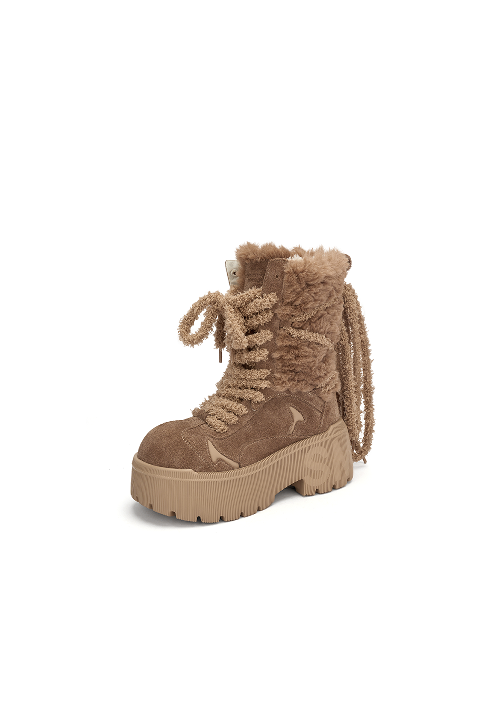 SMILEY丨Tall Snow Boots-Camel - PSYLOS 1, SMILEY丨Tall Snow Boots-Camel, Boots, SMILEY•JAPAN, PSYLOS 1