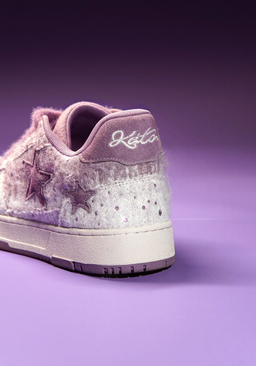 KAALIXTO丨Lilac Fuzzy Star Low-Top Sneaker - PSYLOS 1, KAALIXTO丨Lilac Fuzzy Star Low-Top Sneaker, Skate Shoes, KAALIXTO•JAPAN, PSYLOS 1