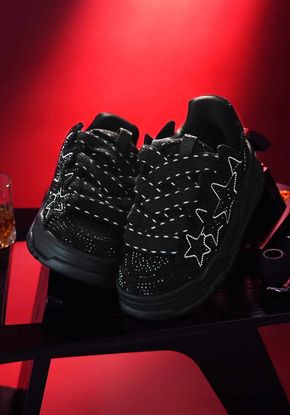 KAALIXTO丨Crystal Star Chunky Sneaker – Lao Bai Collab - PSYLOS 1, KAALIXTO丨Crystal Star Chunky Sneaker – Lao Bai Collab, Skate Shoes, KAALIXTO•JAPAN, PSYLOS 1