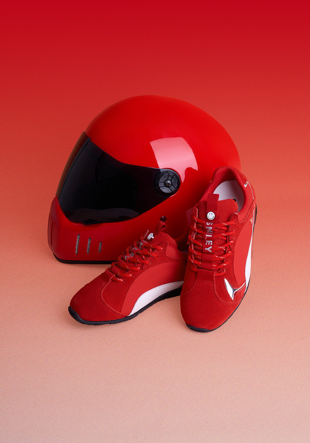 SMILEY丨 Vintage Racer Sneakers - PSYLOS 1, SMILEY丨 Vintage Racer Sneakers, Retro Trainers, SMILEY•JAPAN, PSYLOS 1