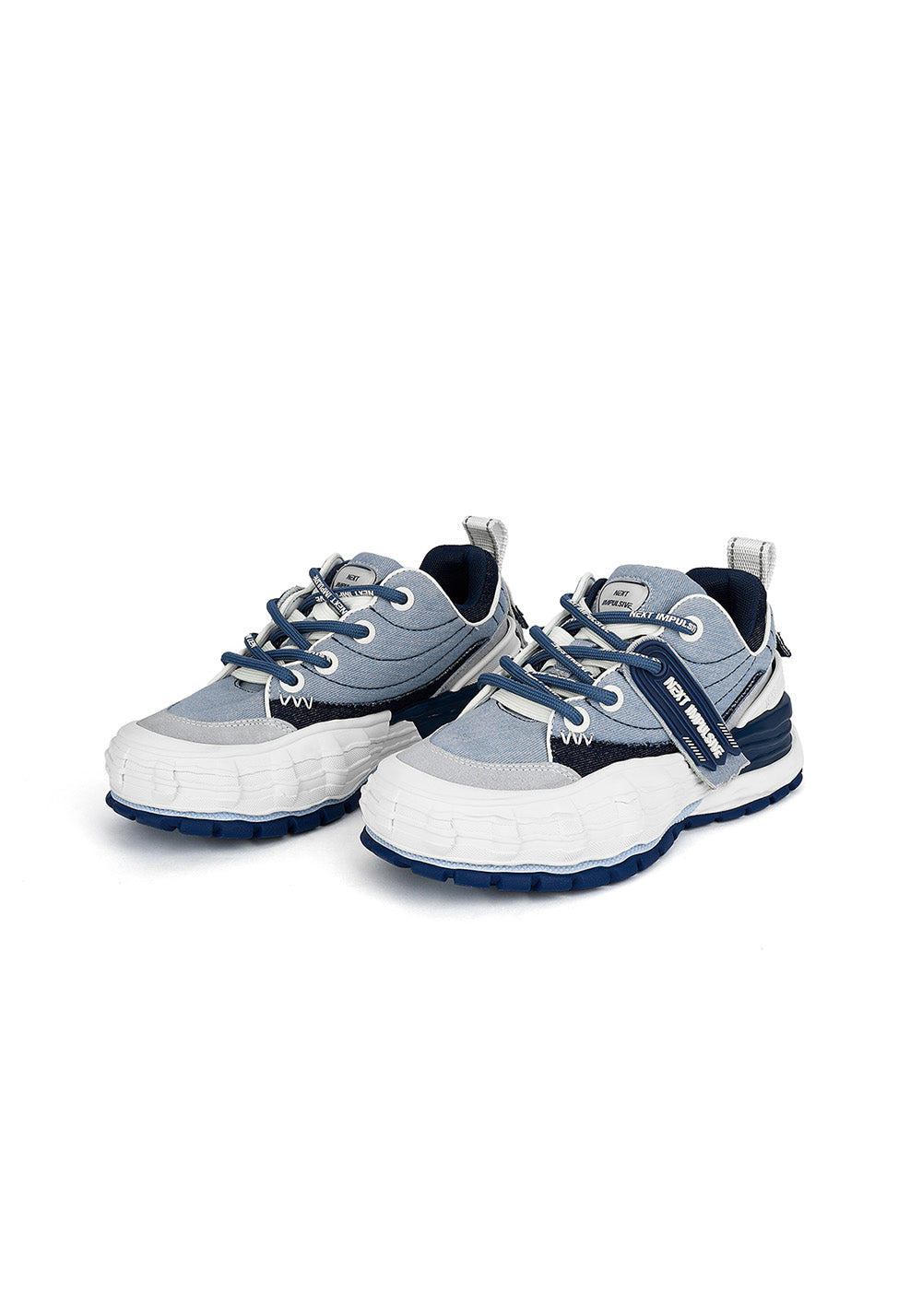 NEXT IMPULSIVE丨Wave Series Sneakers-Blue - PSYLOS 1, NEXT IMPULSIVE丨Wave Series Sneakers-Blue, Chunky Sneakers, NEXT IMPULSIVE•JAPAN, PSYLOS 1