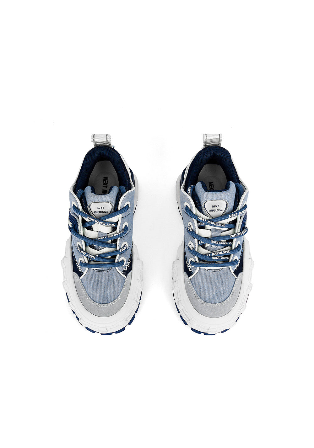 NEXT IMPULSIVE丨Wave Series Sneakers-Blue - PSYLOS 1, NEXT IMPULSIVE丨Wave Series Sneakers-Blue, Chunky Sneakers, NEXT IMPULSIVE•JAPAN, PSYLOS 1