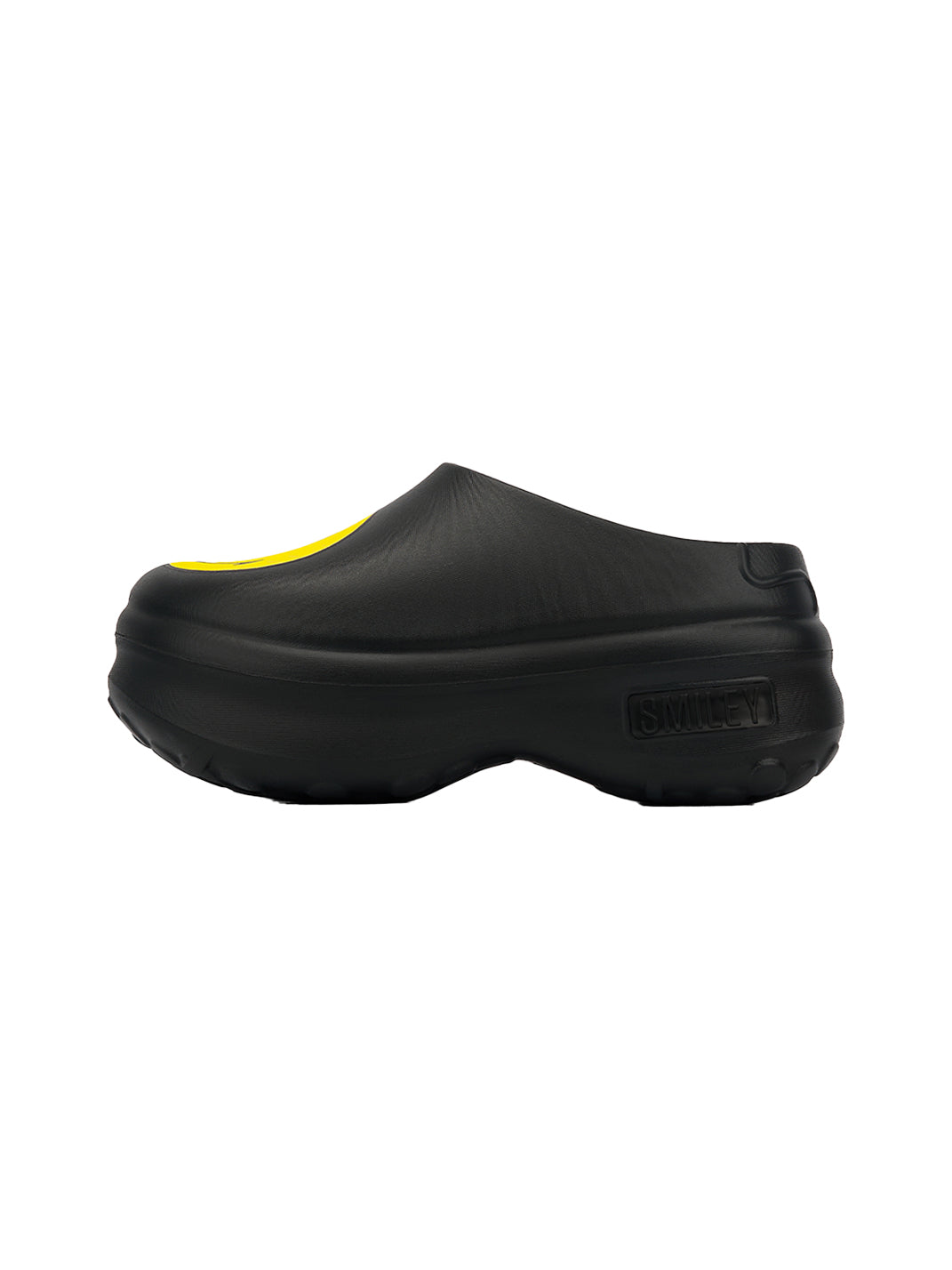 SMILEY | Black Slip-On Platform Chef Shoes - PSYLOS 1, SMILEY | Black Slip-On Platform Chef Shoes, Sandals, SMILEY•JAPAN, PSYLOS 1