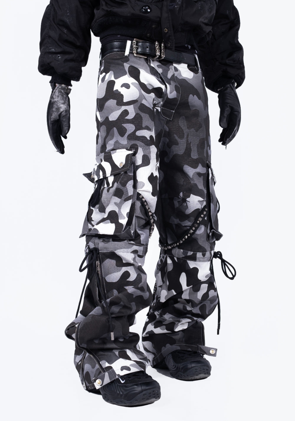 FVVO丨RIVET CARGO PANTS-Camouflage - PSYLOS 1, FVVO丨RIVET CARGO PANTS-Camouflage, Pants, FREE WORLD ORDER, PSYLOS 1