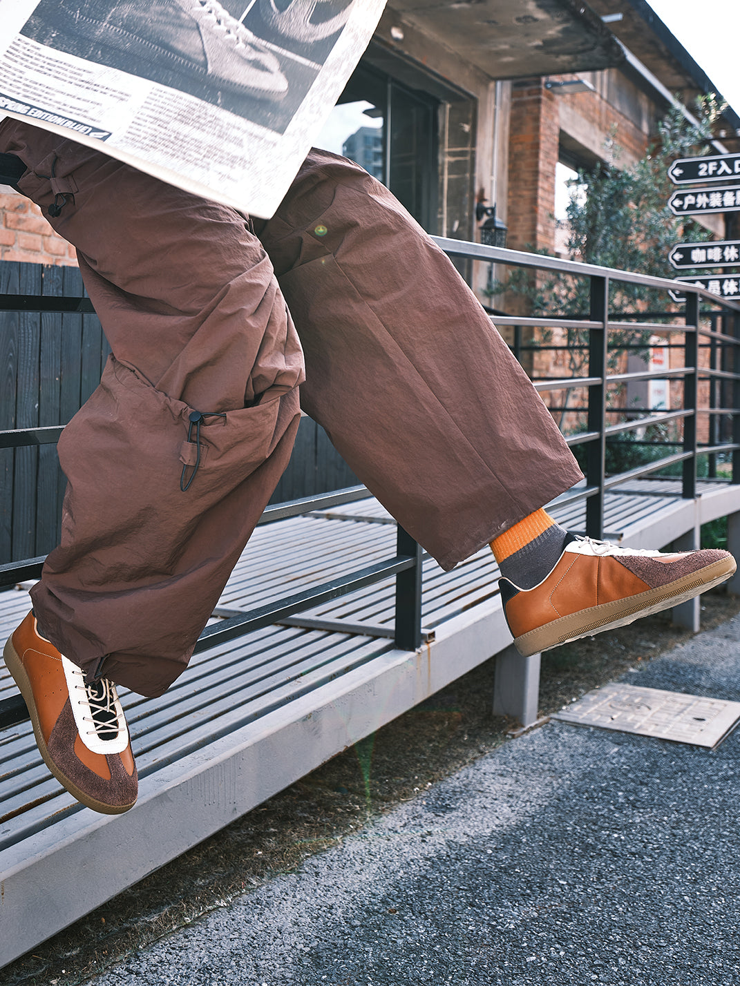 NEXT IMPULSIVE丨Halo Retro Sneakers - Spring Edition(Brown) - PSYLOS 1, NEXT IMPULSIVE丨Halo Retro Sneakers - Spring Edition(Brown), Retro Trainers, NEXT IMPULSIVE•JAPAN, PSYLOS 1