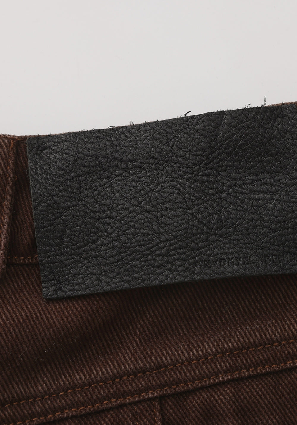 NyDkyel丨Vintage Washed Denim Capris-Brown - PSYLOS 1, NyDkyel丨Vintage Washed Denim Capris-Brown, Pants, NyDkyel, PSYLOS 1