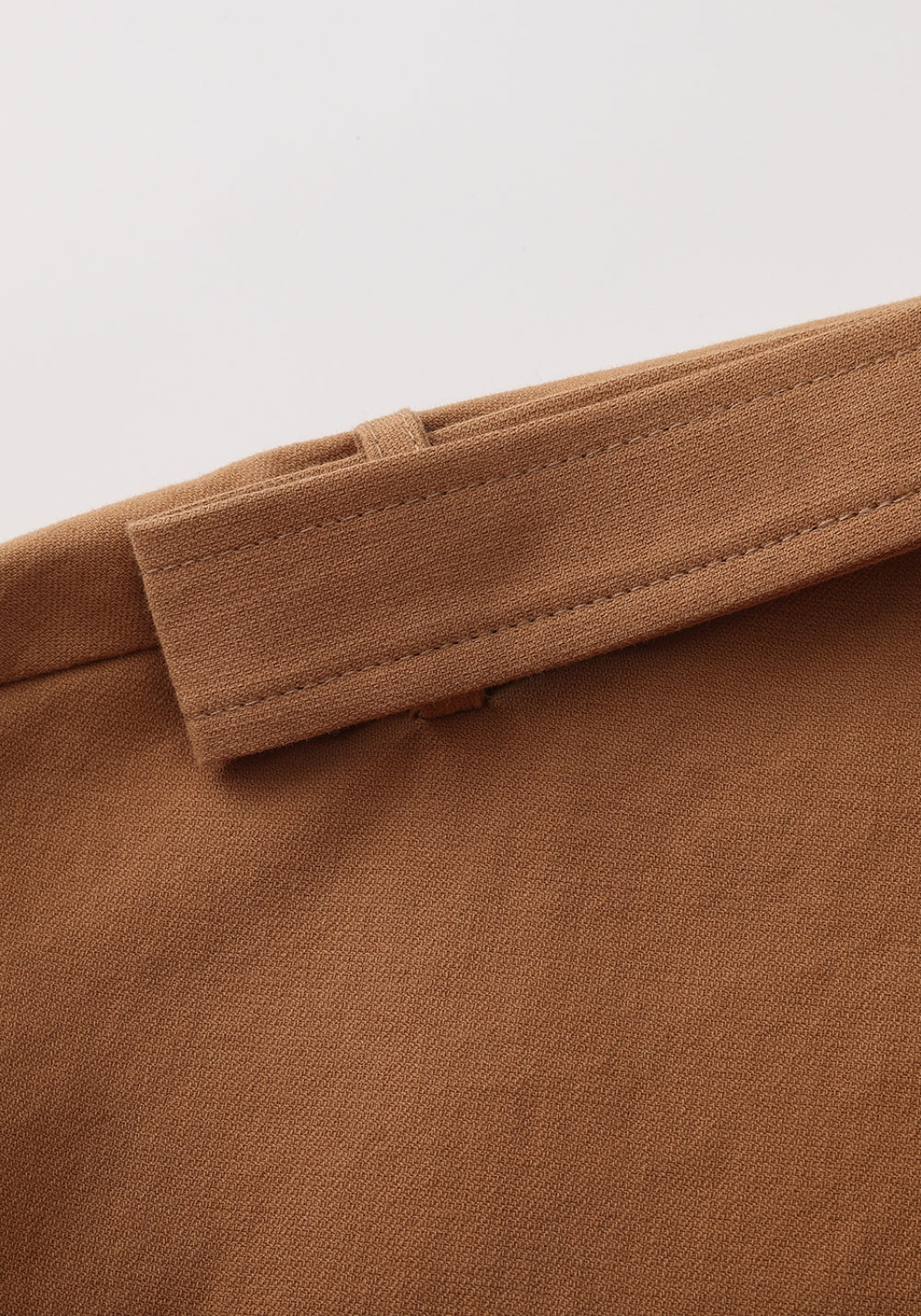 NyDkyel丨Adjustable Linen Button Shirt-Brown - PSYLOS 1, NyDkyel丨Adjustable Linen Button Shirt-Brown, Shirt, NyDkyel, PSYLOS 1