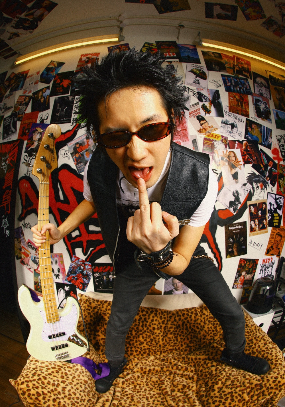 FVVO丨R/F 2.0 “ Chaos NOISE ”Canvas boots-Black - PSYLOS 1, FVVO丨R/F 2.0 “ Chaos NOISE ”Canvas boots-Black, Boots, FVVO&ROCKSTA•JAPAN, PSYLOS 1