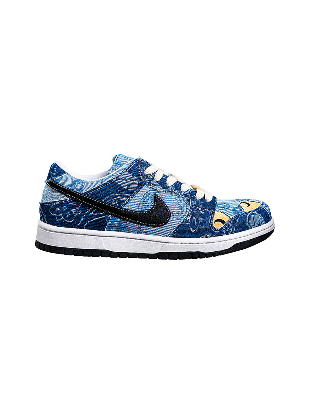 CIRCLECUSTOM丨Cashew Flower Cowboy Dunk Fully Disassembled - PSYLOS 1, CIRCLECUSTOM丨Cashew Flower Cowboy Dunk Fully Disassembled, Canvas Sneakers, CIRCLECUSTOM, PSYLOS 1