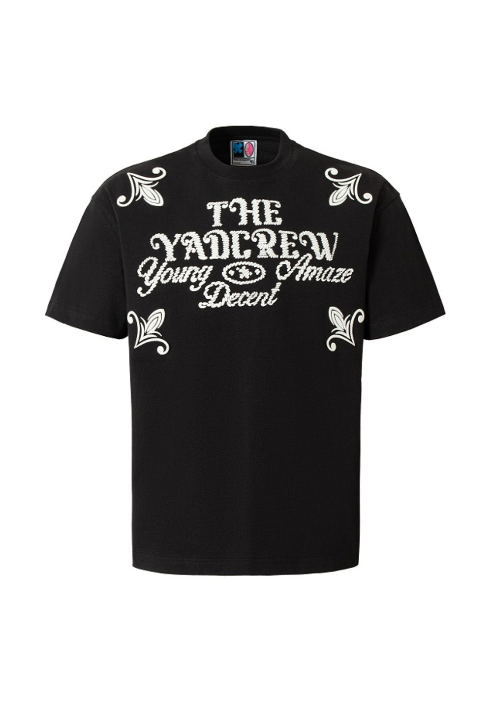 YADcrew丨YADcrew Slogan & Knot Tee-Black - PSYLOS 1, YADcrew丨YADcrew Slogan & Knot Tee-Black, T-Shirt, YADcrew•JAPAN, PSYLOS 1