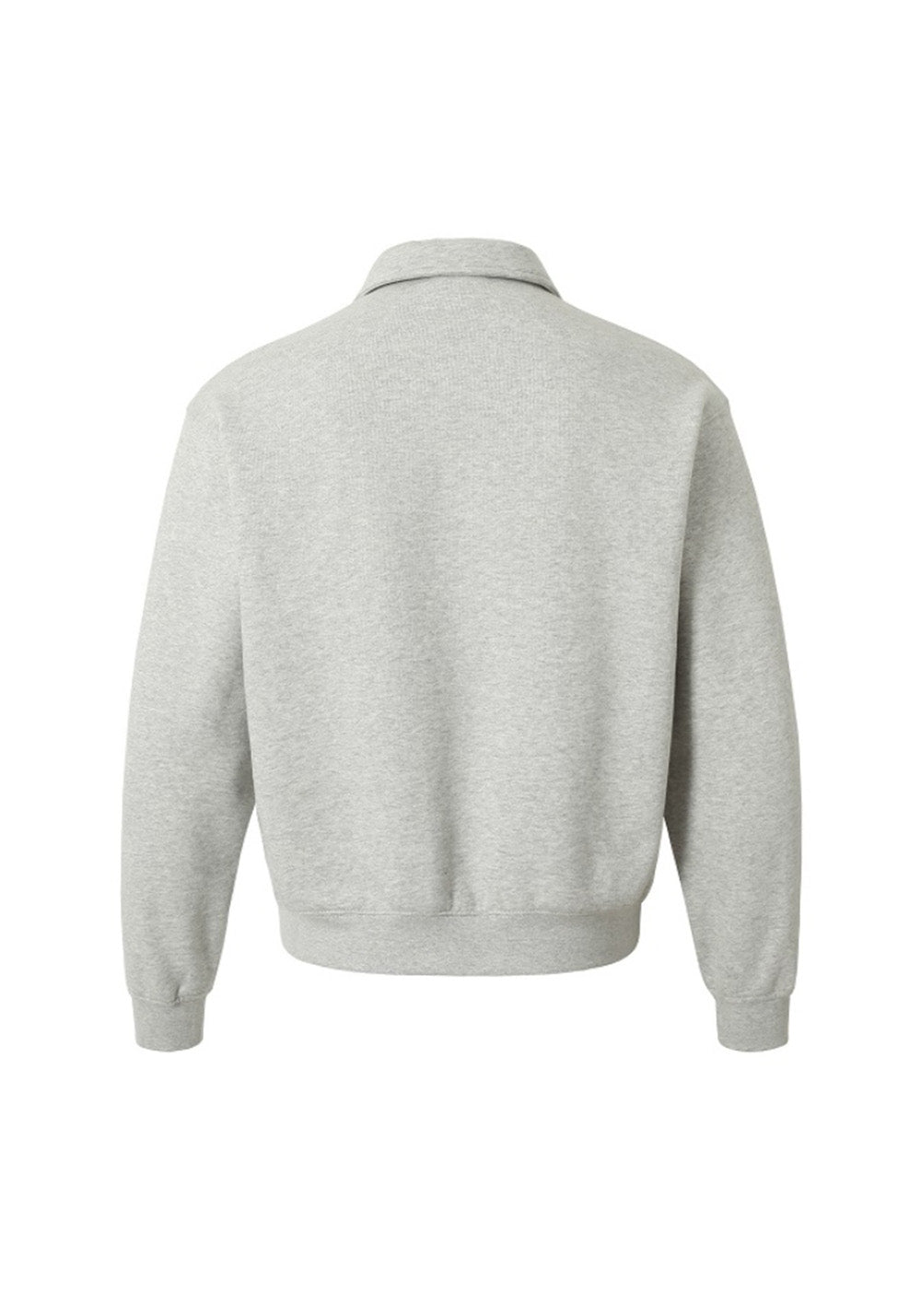 YADcrew丨Crystal-Embellished Unisex Polo Sweatshirt-White - PSYLOS 1, YADcrew丨Crystal-Embellished Unisex Polo Sweatshirt-White, Polo Shirt, YADcrew, PSYLOS 1