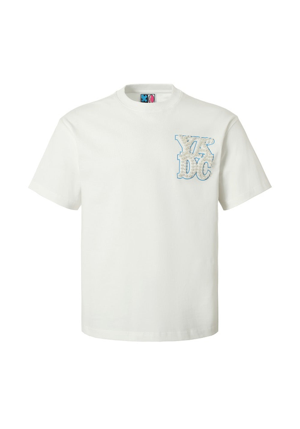 YADcrew丨YADcrew Pearl Logo Tee-White - PSYLOS 1, YADcrew丨YADcrew Pearl Logo Tee-White, Shirt, YADcrew, PSYLOS 1