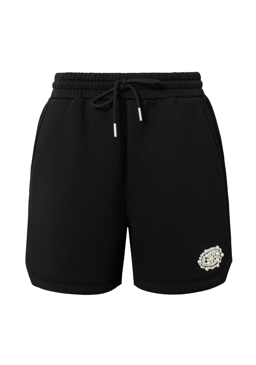 YADcrew丨YADcrew Pearl Logo Shorts-Black - PSYLOS 1, YADcrew丨YADcrew Pearl Logo Shorts-Black, Shorts, YADcrew, PSYLOS 1