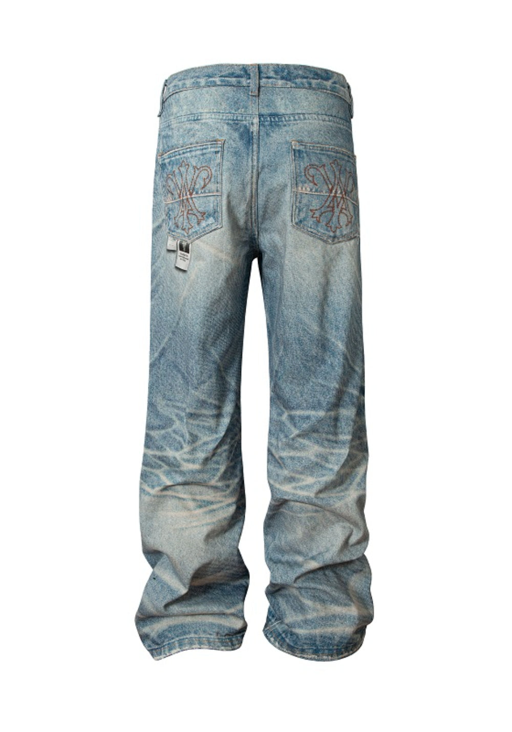 YADcrew丨YADcrew Pendant-Print Jeans - PSYLOS 1, YADcrew丨YADcrew Pendant-Print Jeans, Jeans, YADcrew, PSYLOS 1