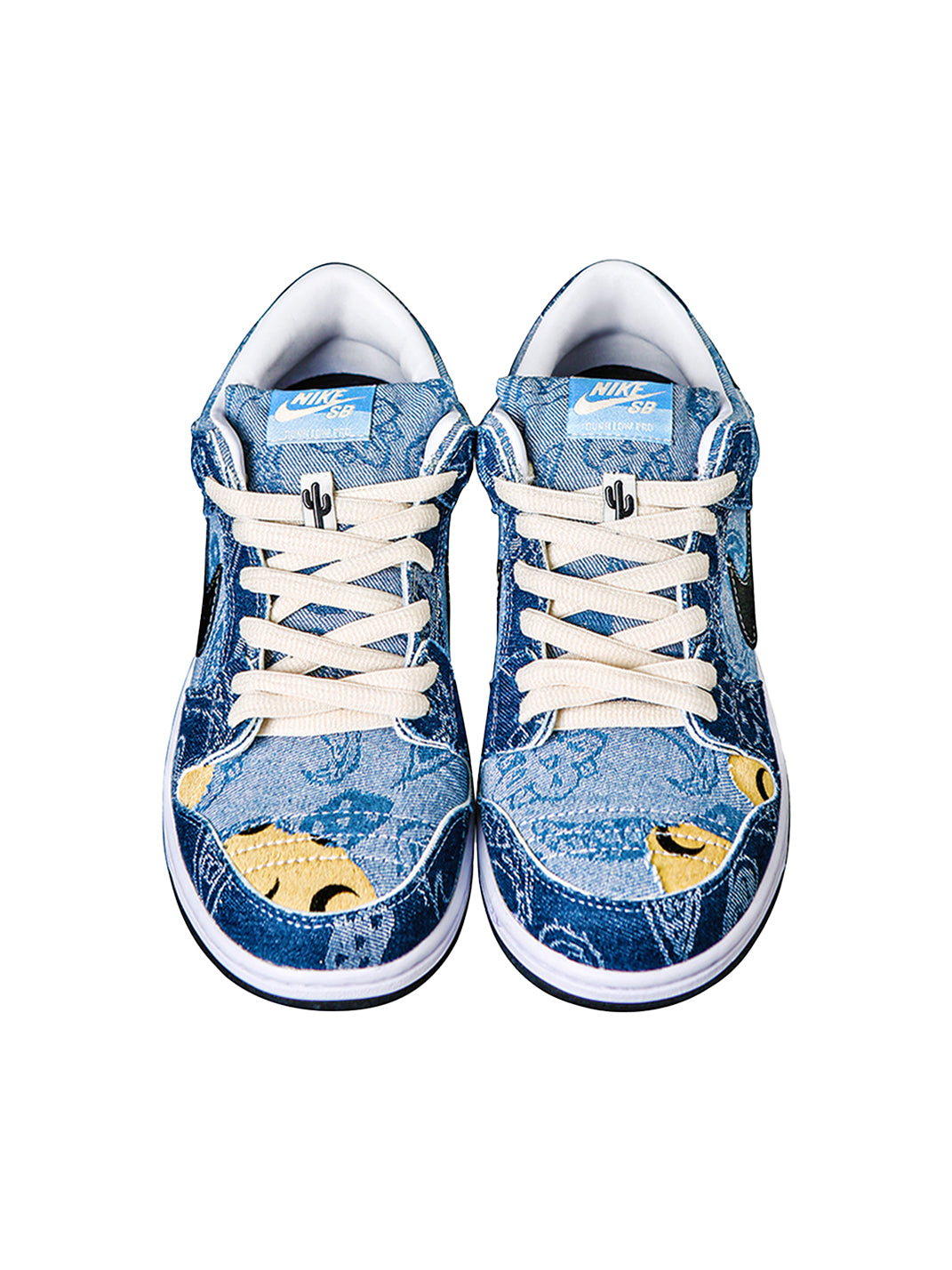 CIRCLECUSTOM丨Cashew Flower Cowboy Dunk Fully Disassembled - PSYLOS 1, CIRCLECUSTOM丨Cashew Flower Cowboy Dunk Fully Disassembled, Canvas Sneakers, CIRCLECUSTOM, PSYLOS 1