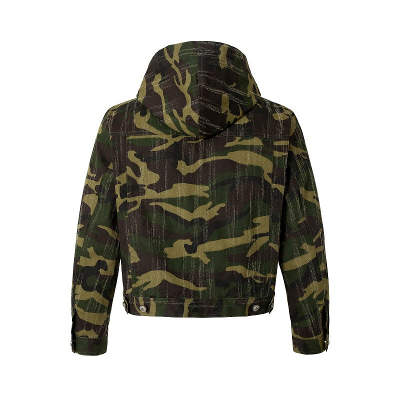 YADcrew | Camouflage Tree Scratched Hooded Jacket - PSYLOS 1, YADcrew | Camouflage Tree Scratched Hooded Jacket, Jacket, YADcrew•JAPAN, PSYLOS 1