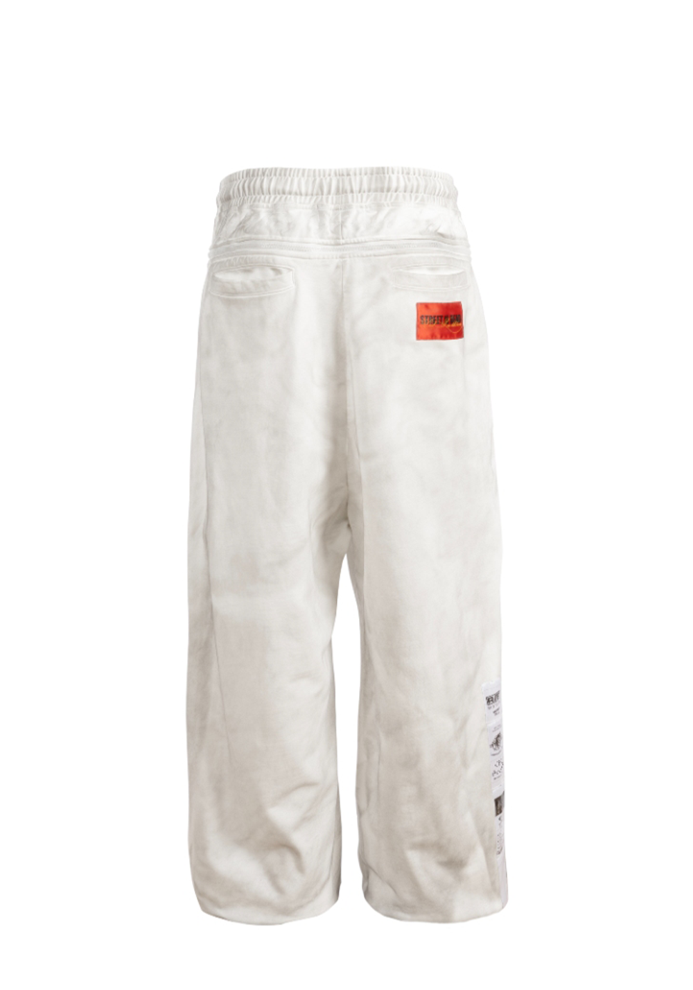 FVVO丨"Street Is Dead" Monochrome Tracksuit-White PANTS - PSYLOS 1, FVVO丨"Street Is Dead" Monochrome Tracksuit-White PANTS, Pants, FVVO&ROCKSTA•JAPAN, PSYLOS 1