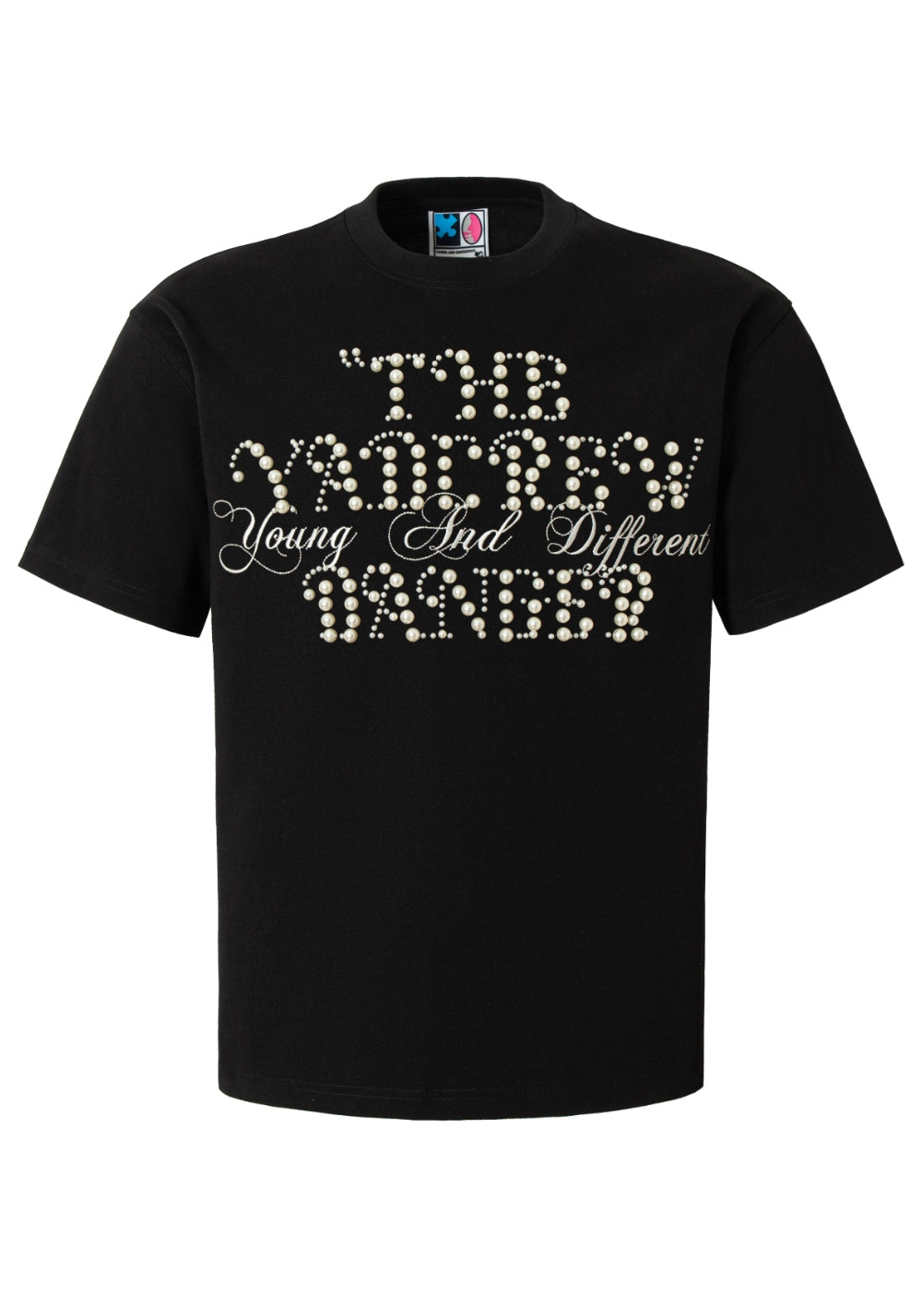 YADcrew丨YADcrew Pearl Slogan Tee-Black - PSYLOS 1, YADcrew丨YADcrew Pearl Slogan Tee-Black, T-Shirt, YADcrew, PSYLOS 1