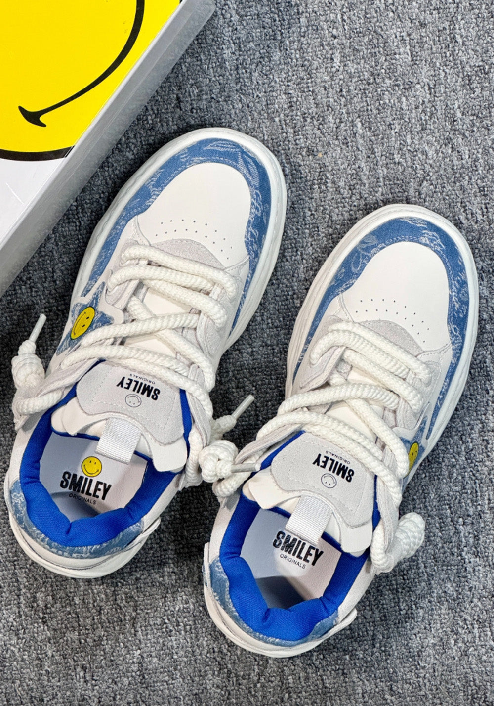 SMILEY丨Happy Face Star Sneakers - PSYLOS 1, SMILEY丨Happy Face Star Sneakers, Skate Shoes, SMILEY•JAPAN, PSYLOS 1