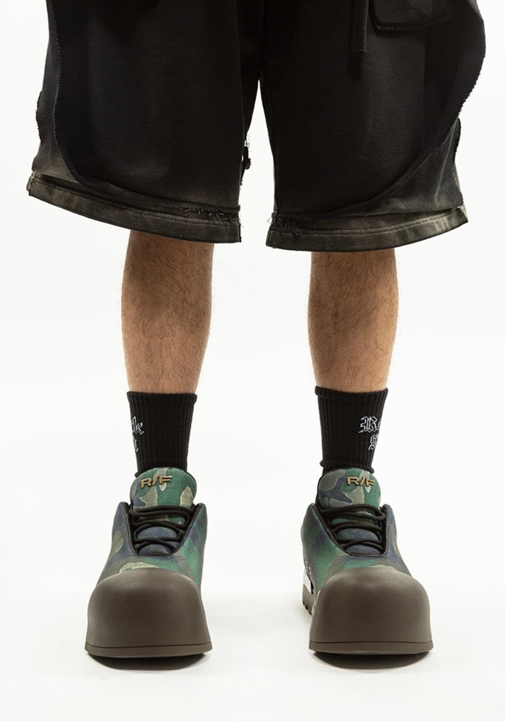 FVVO丨THICK SOLED LOW BOOTS-Army Green - PSYLOS 1, FVVO丨THICK SOLED LOW BOOTS-Army Green, Boots, FVVO&ROCKSTA•JAPAN, PSYLOS 1